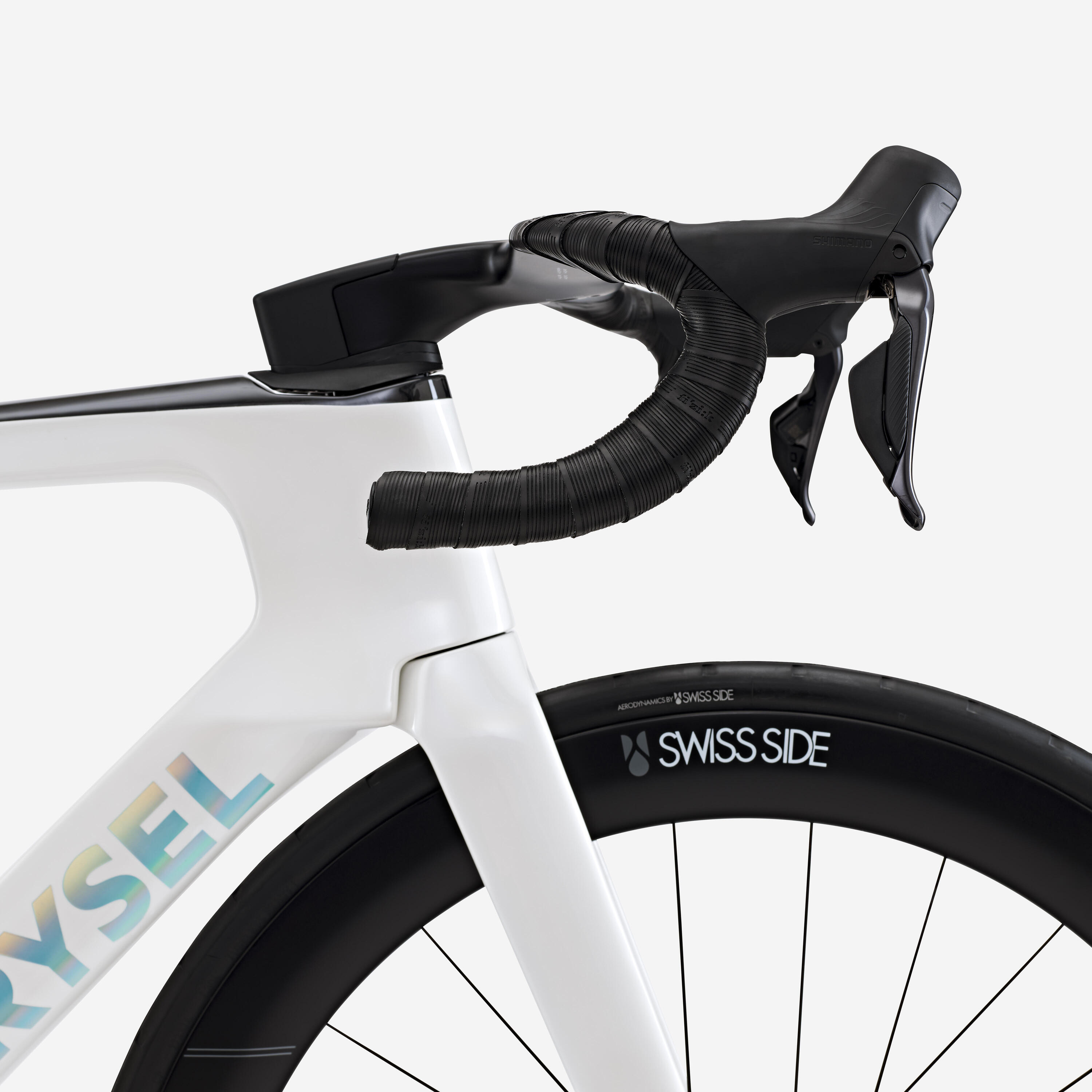Rennvelo Shimano Ultegra DI2 2x12g Leistungsmesser, RCR-F Pro weiss 12/17