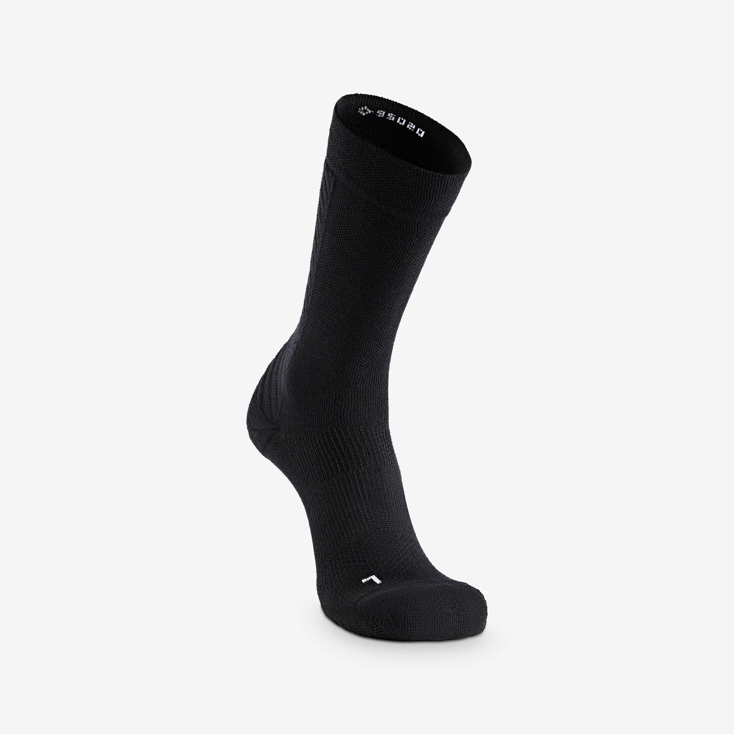 Meias de Ciclismo de Estrada Inverno PrimaLoft® EDR Preto 2/3