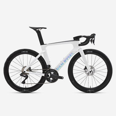Bici da corsa RCR-F PRO Shimano Ultegra DI2 2x12V bianca