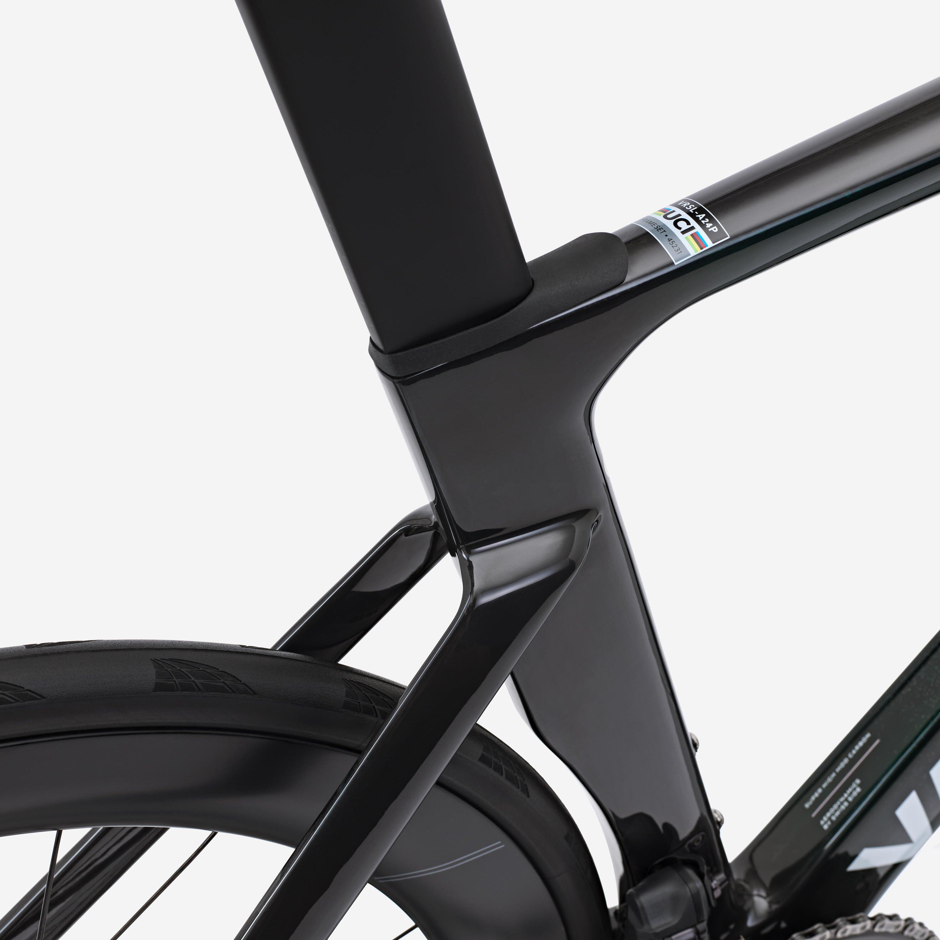 Rennvelo Shimano Ultegra DI2 2x12g Leistungsmesser, RCR-F Pro grün 9/17