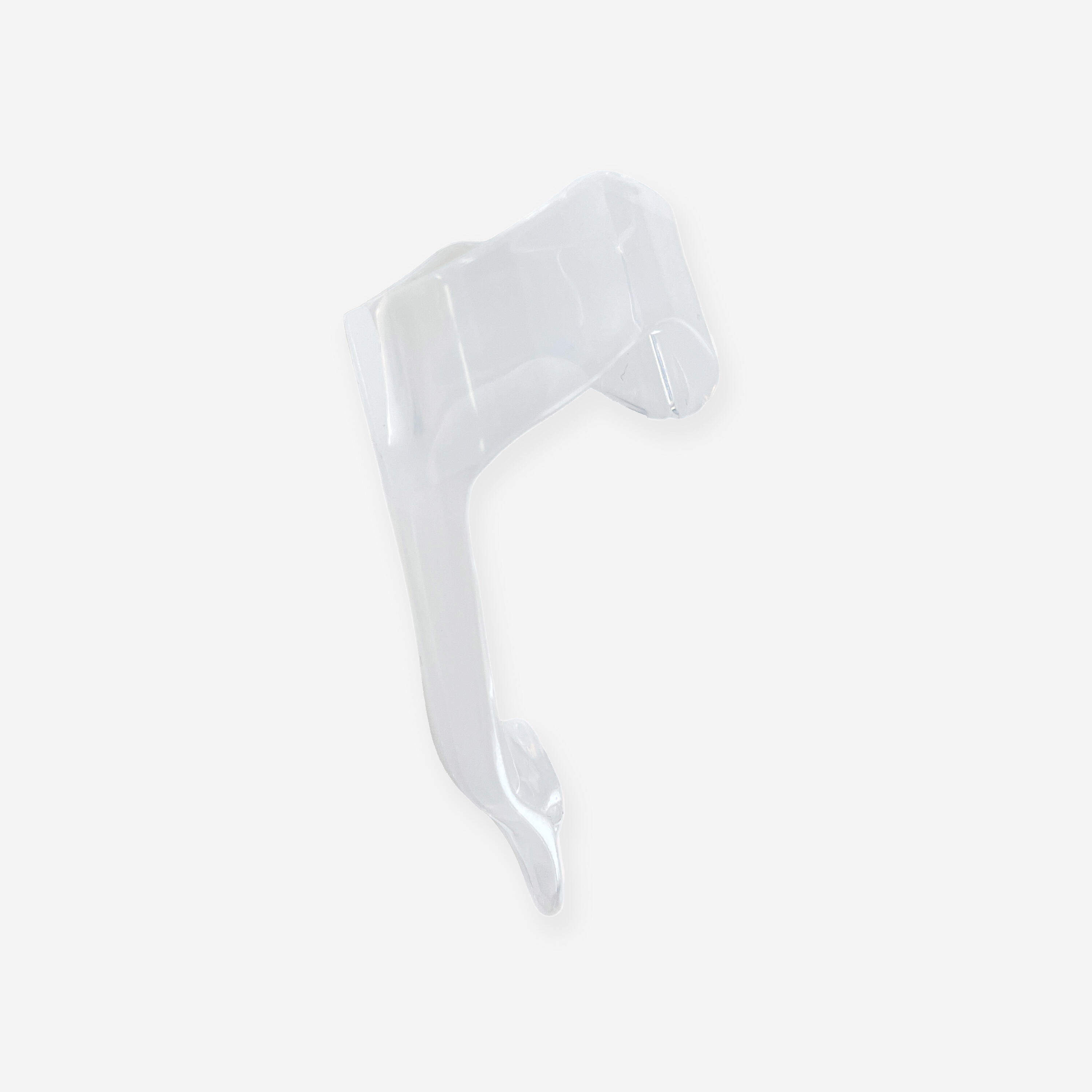 Diving snorkel clip compatible with round snorkels