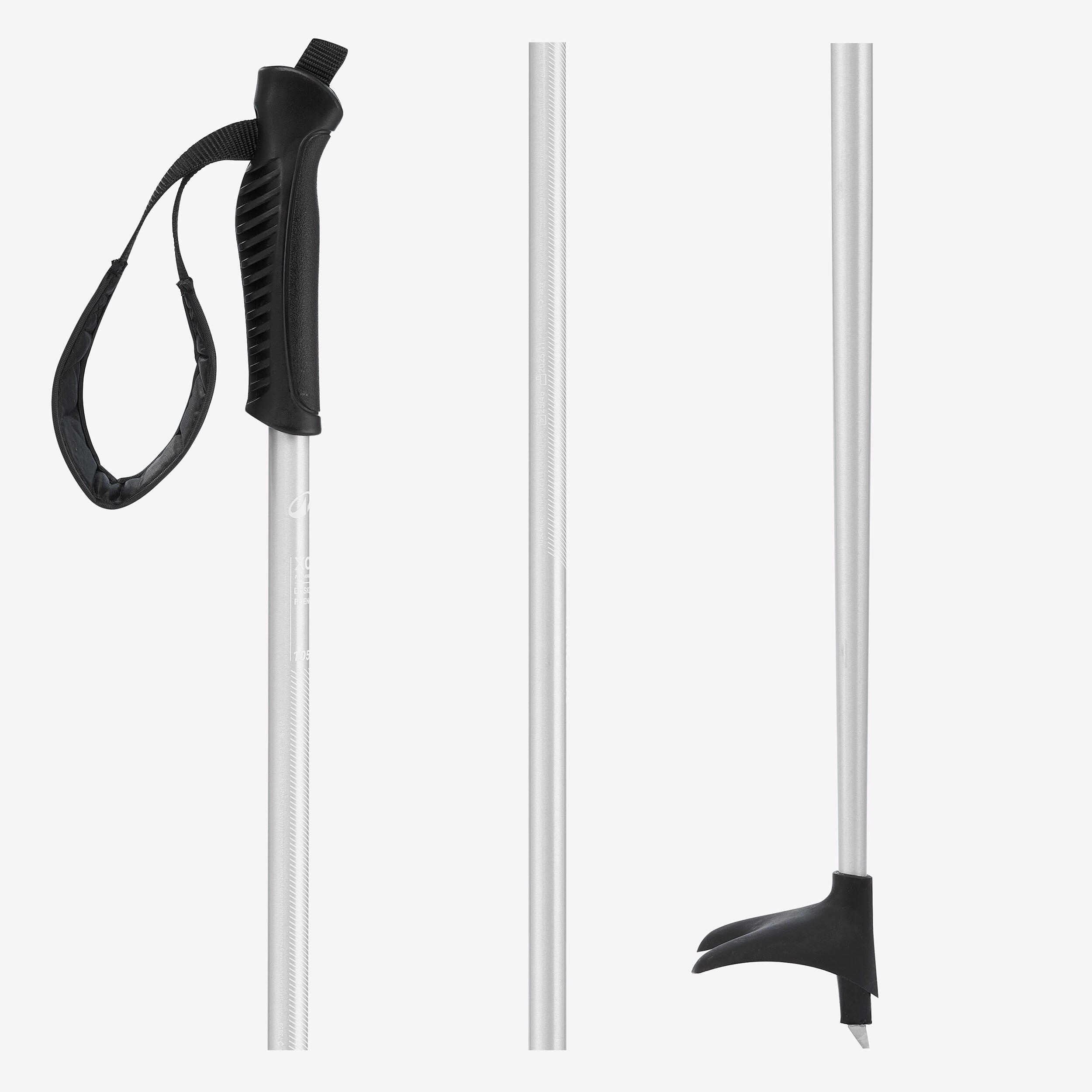 Bâtons de ski de fond en aluminium enfant - XC S 110 3/4