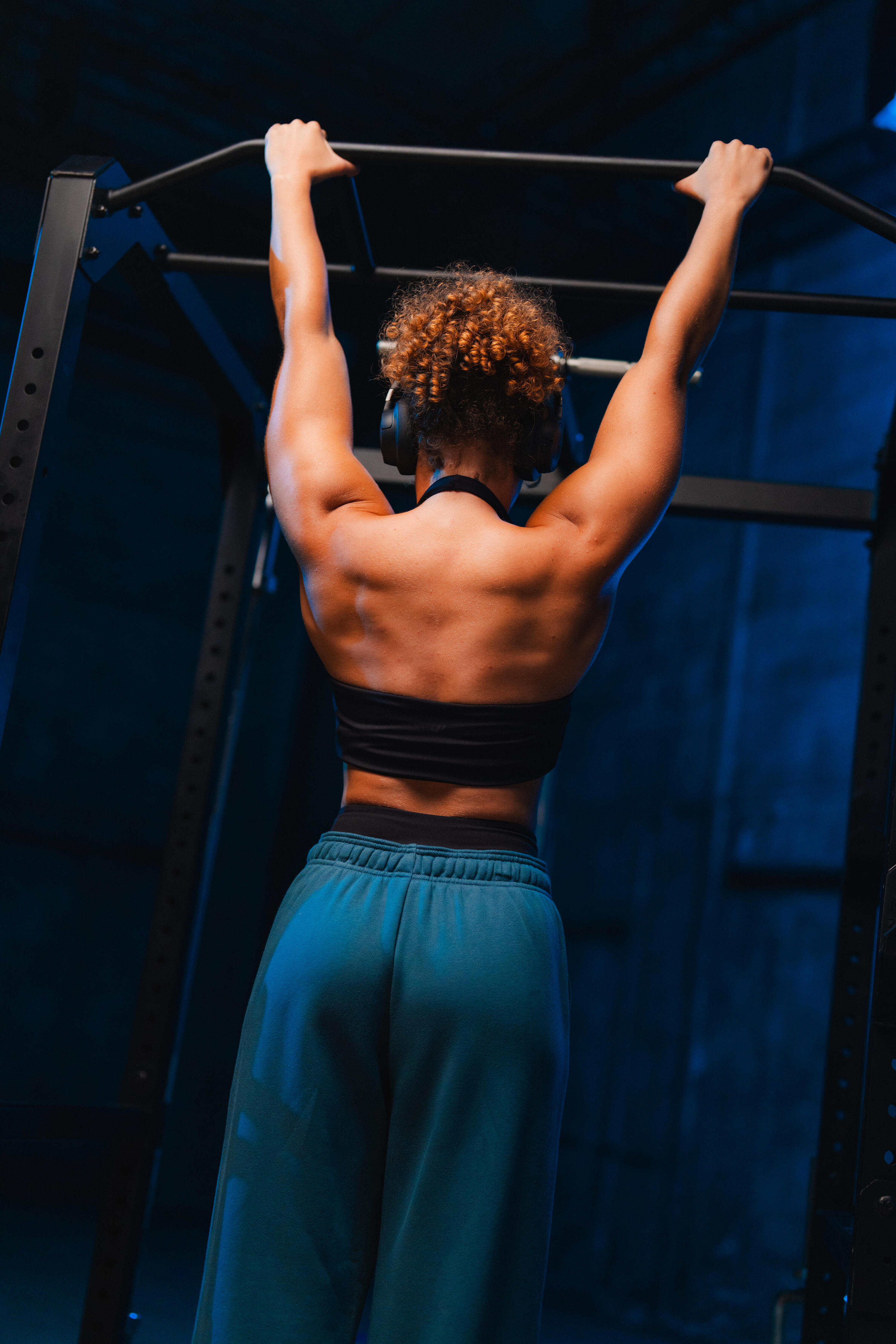 Samarreta sense Mànigues Musculació Dona Negre Esquena Descoberta 2/12