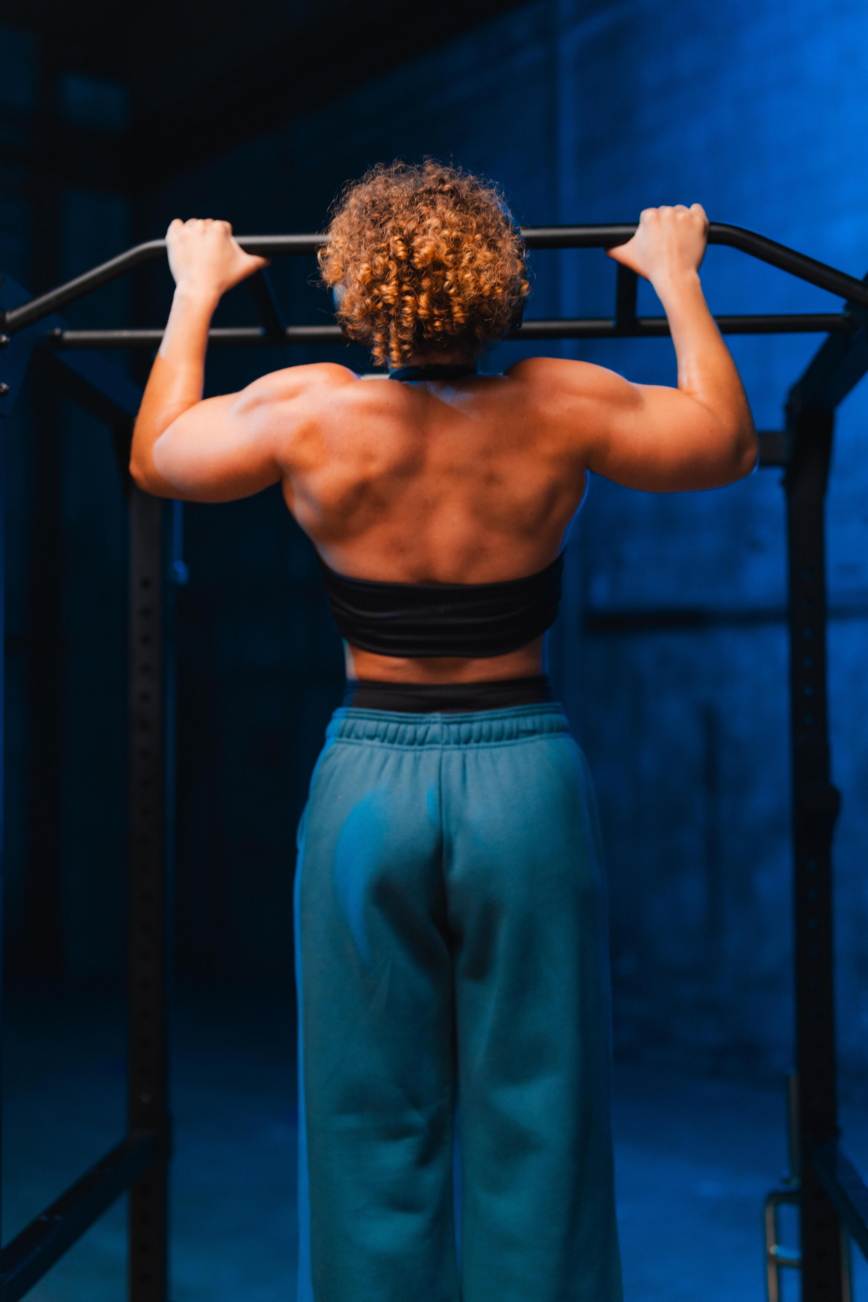 Samarreta sense Mànigues Musculació Dona Negre Esquena Descoberta 7/12