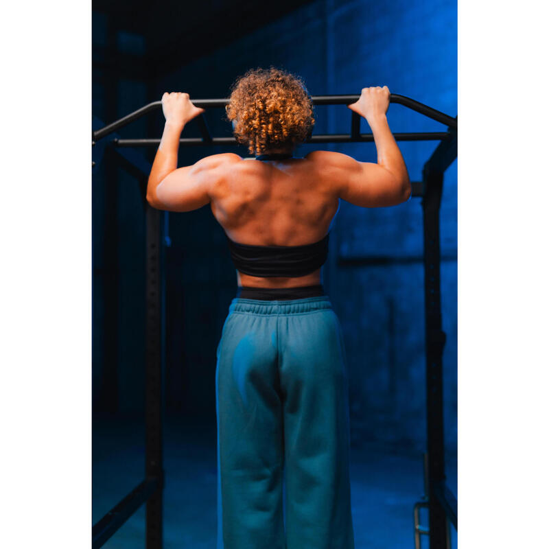 Maiou de de bodybuilding cu spatele gol negru Damă