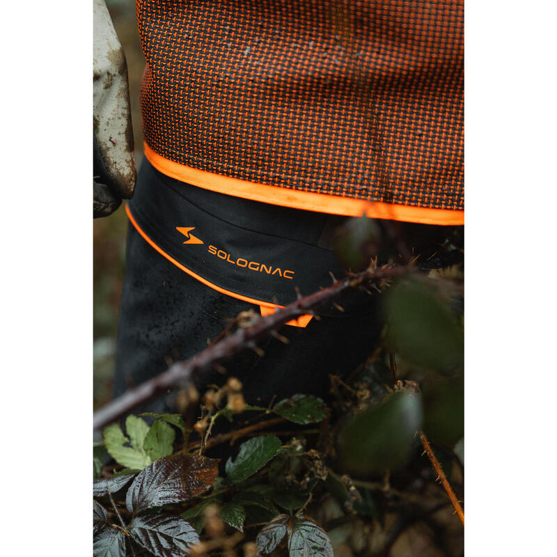 Pantalon impermeabil rezistent adaptabil Supertrack 1200 Negru Bărbați