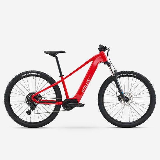 Vélo VTT électrique randonnée semi-rigide 29" 720 Wh, STILUS OFFROAD + rouge