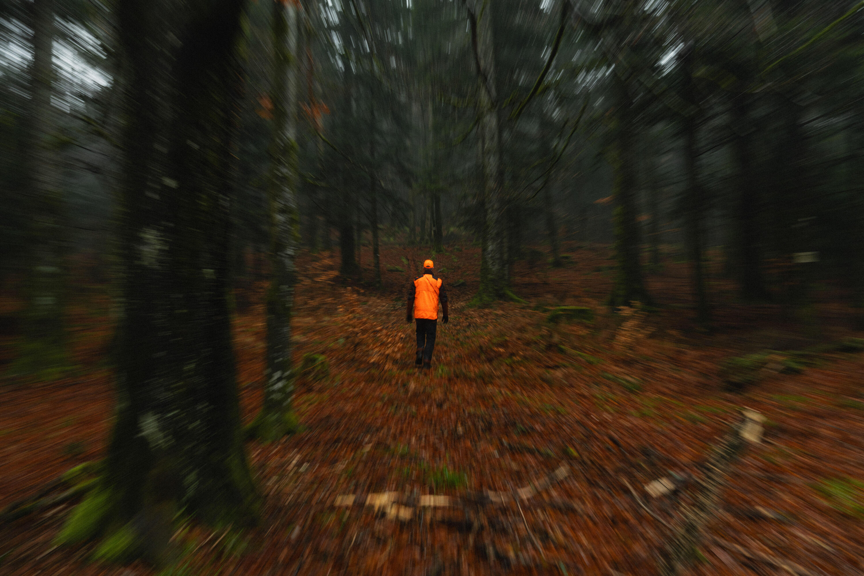 Veste chasse ultra-résistante imperméable modulable Supertrack 1200 homme fluo 19/26