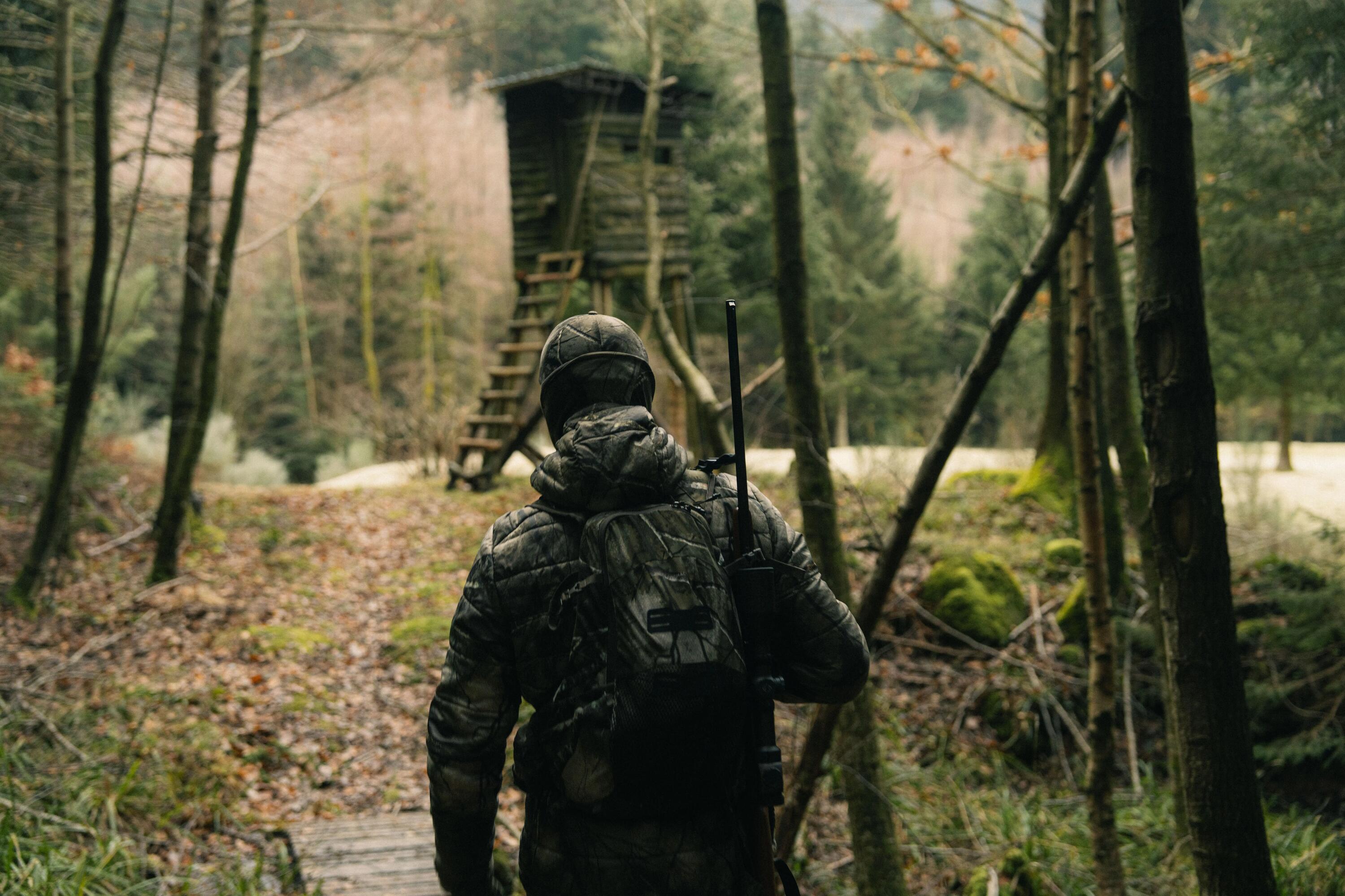Chasseur en action