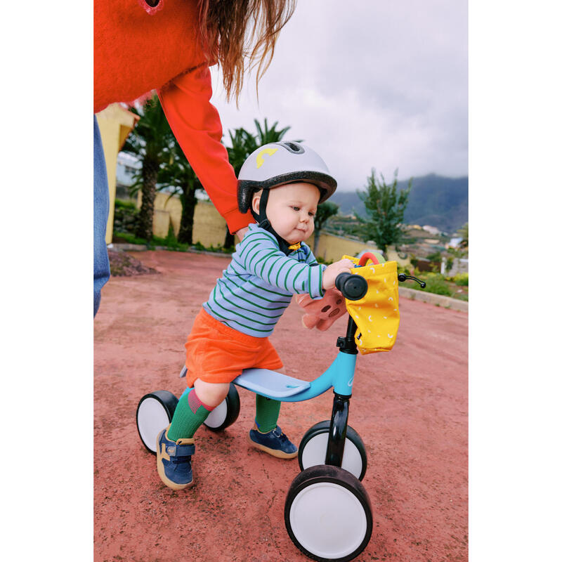Play 100 Çocuk Bisiklet Kaskı 44-55 cm Gri