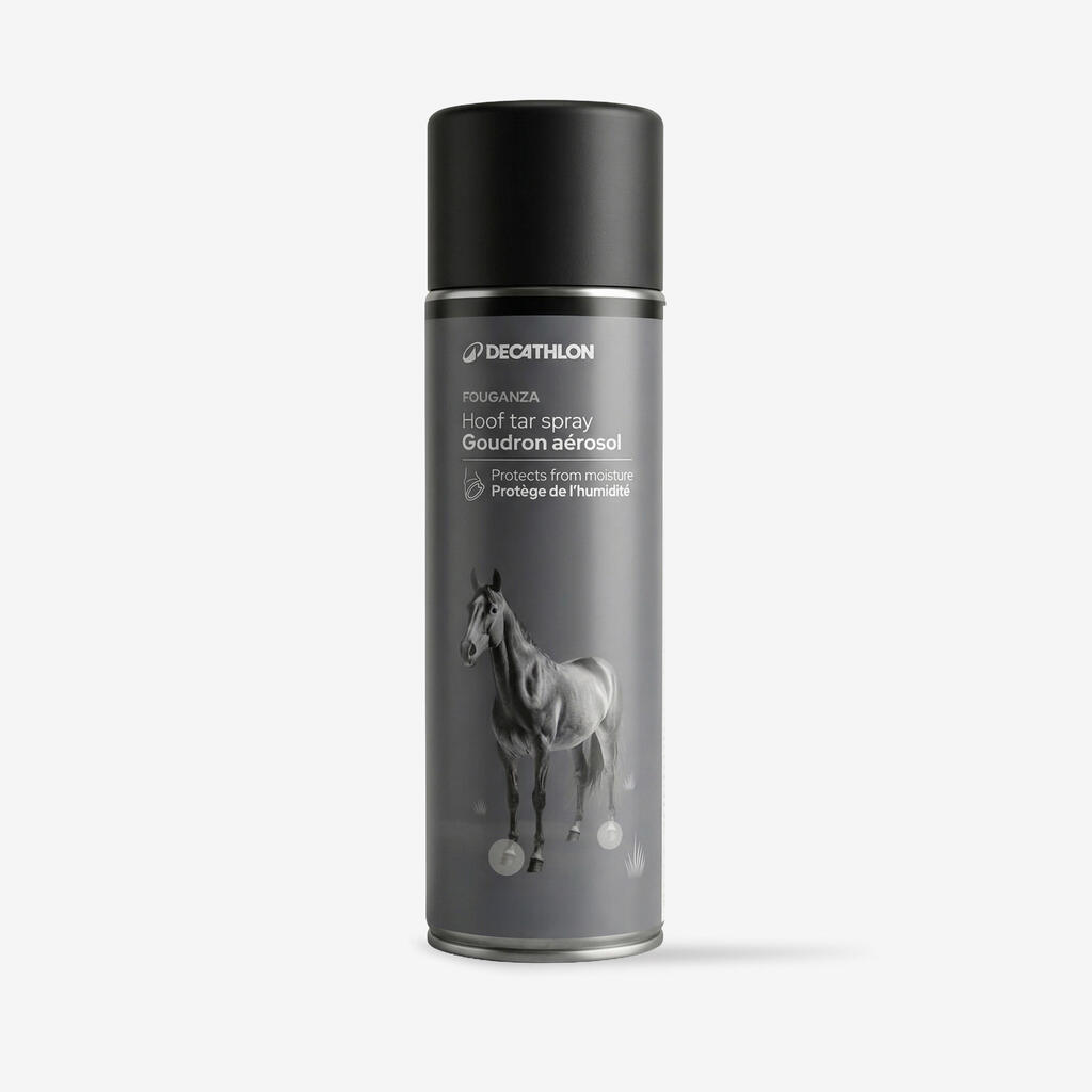 Horse Riding Pine Tar Spray for Horse and Pony 500 ml - Black