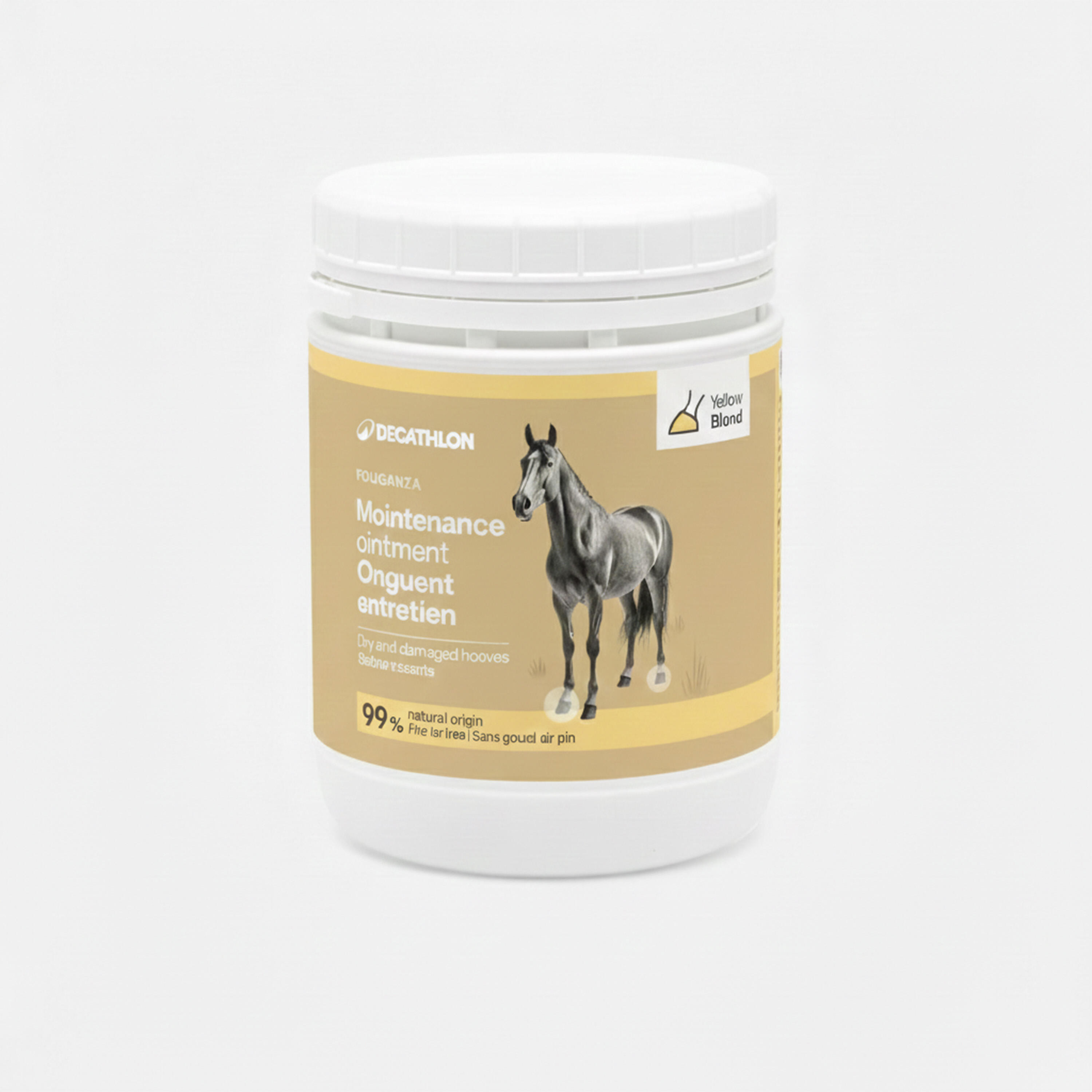 Unguent natural Echitatie Intretinere Copite Blond Hidratant 750 L Cal/Ponei