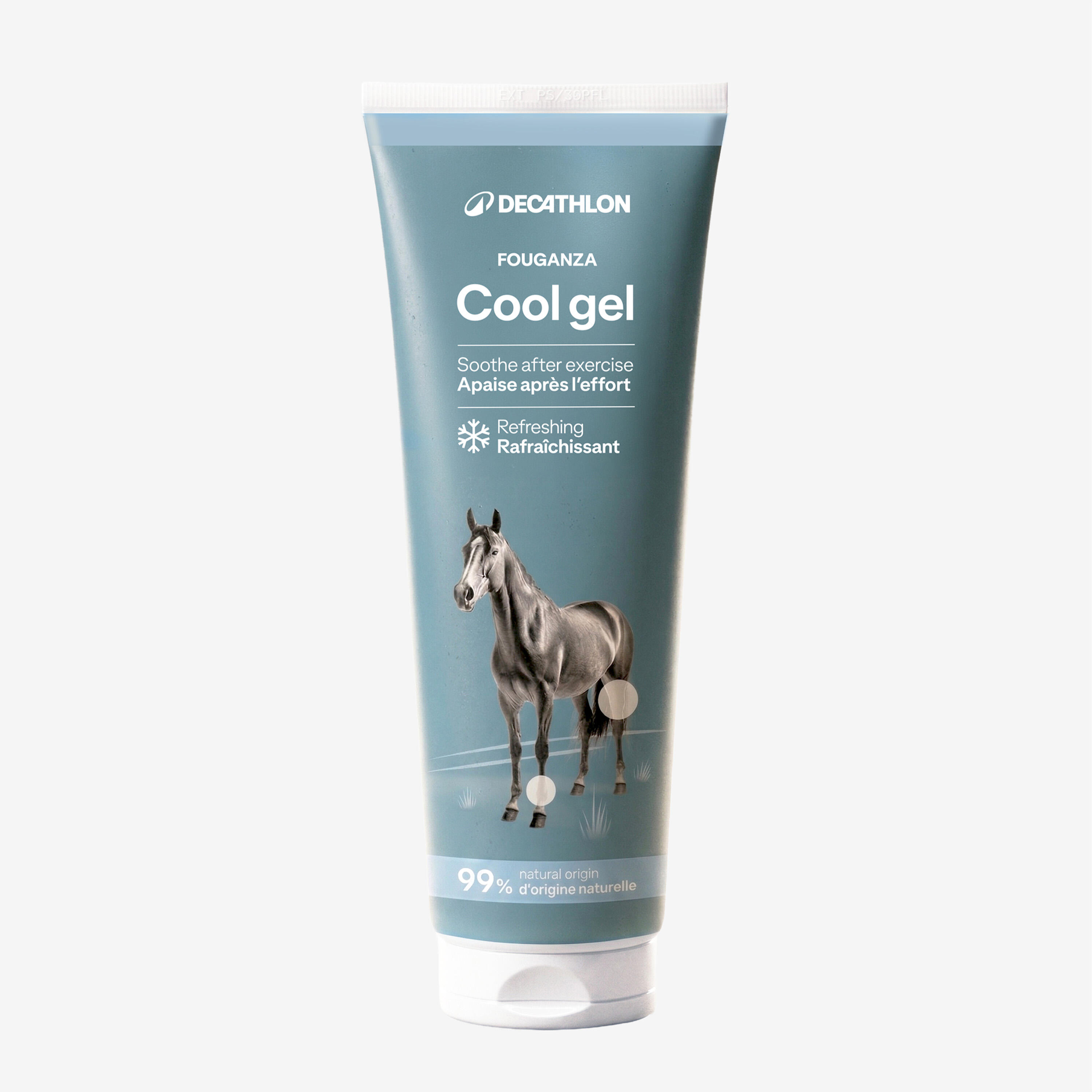 Natural Refreshing Tendon Gel for Horse and Pony - Cool Gel 250 ml - FOUGANZA
