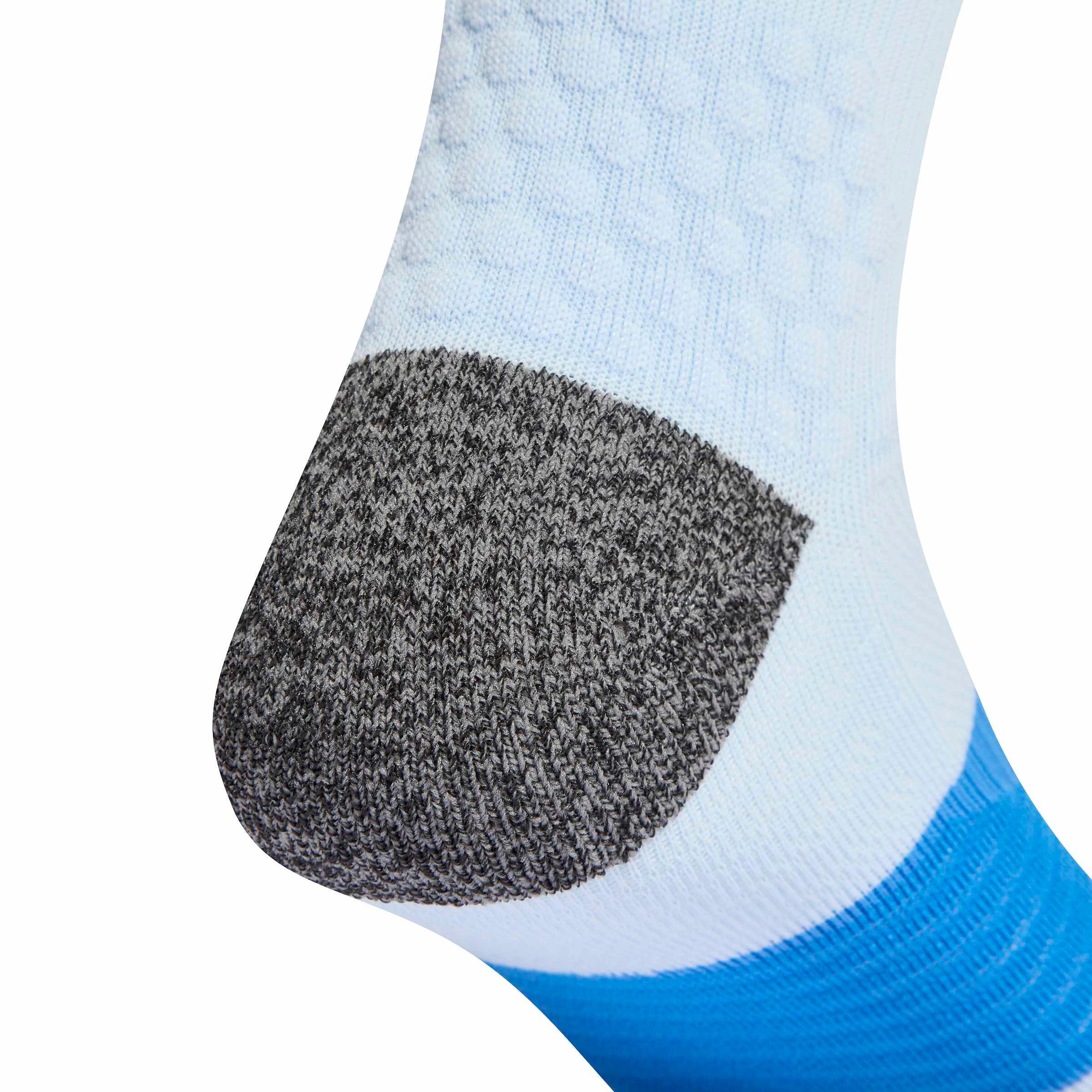 Chaussettes de running, adidas RUNxBOOST blanc et bleu 4/4