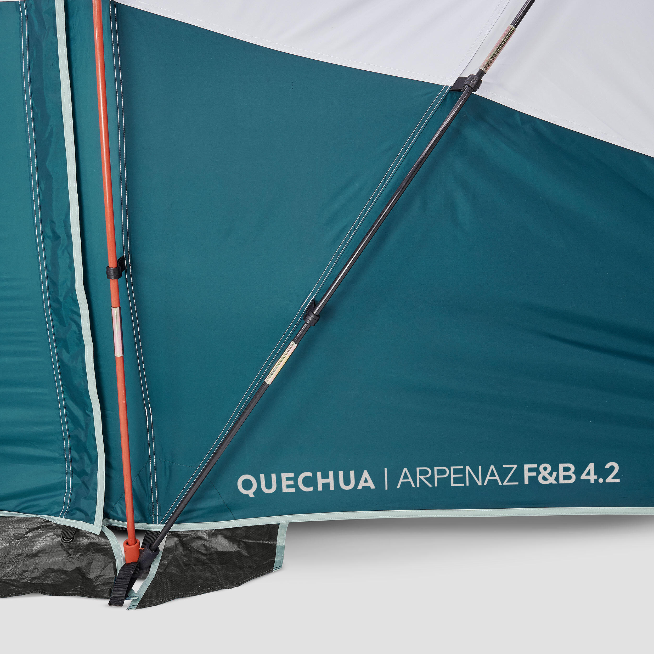 Tente de camping 4 personnes, Arpenaz 4.2 Fresh & Black 4/8