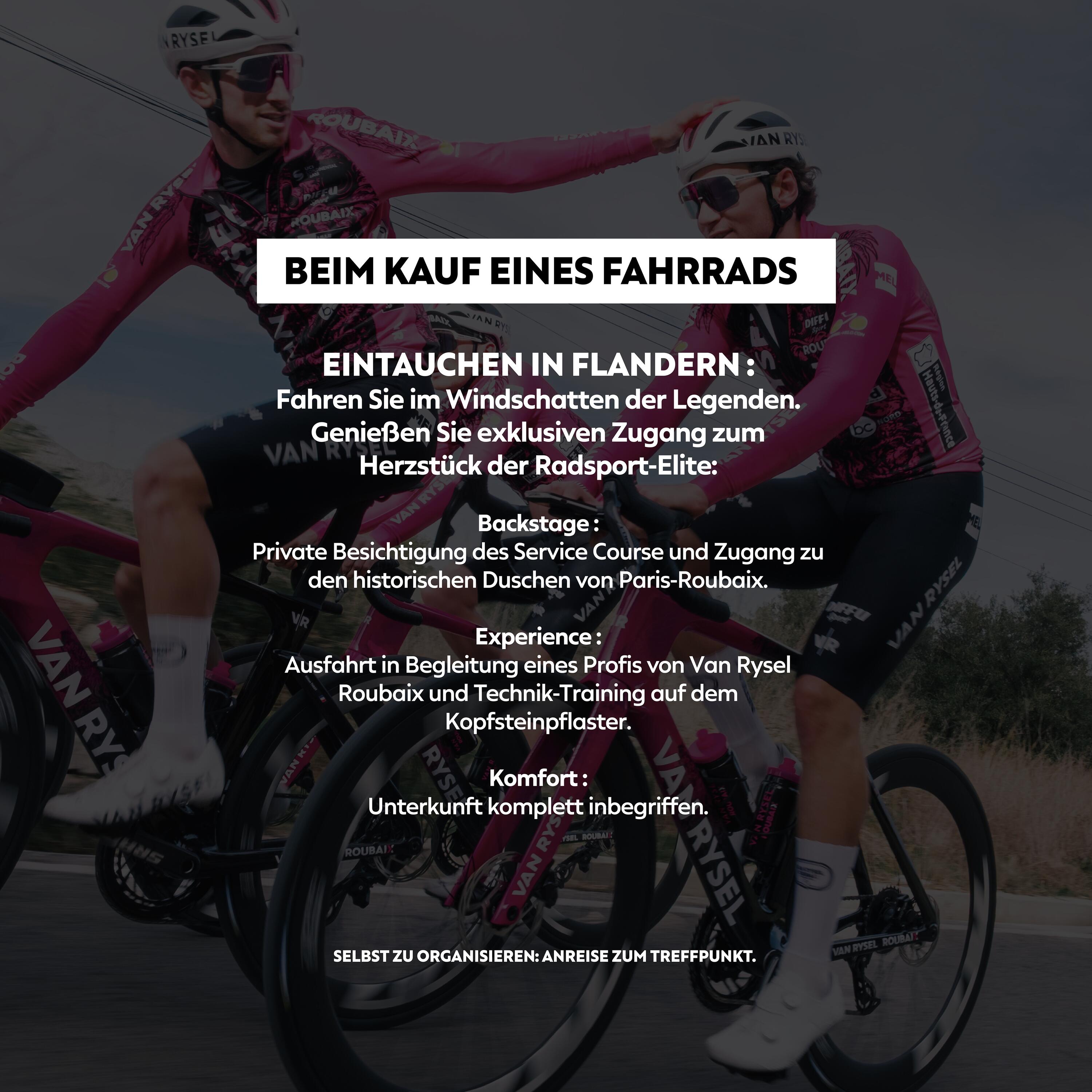 Race Rennrad RCR-F Pro CF SRAM Force AXS E1 2×12 Van Rysel Roubaix Team  2/22