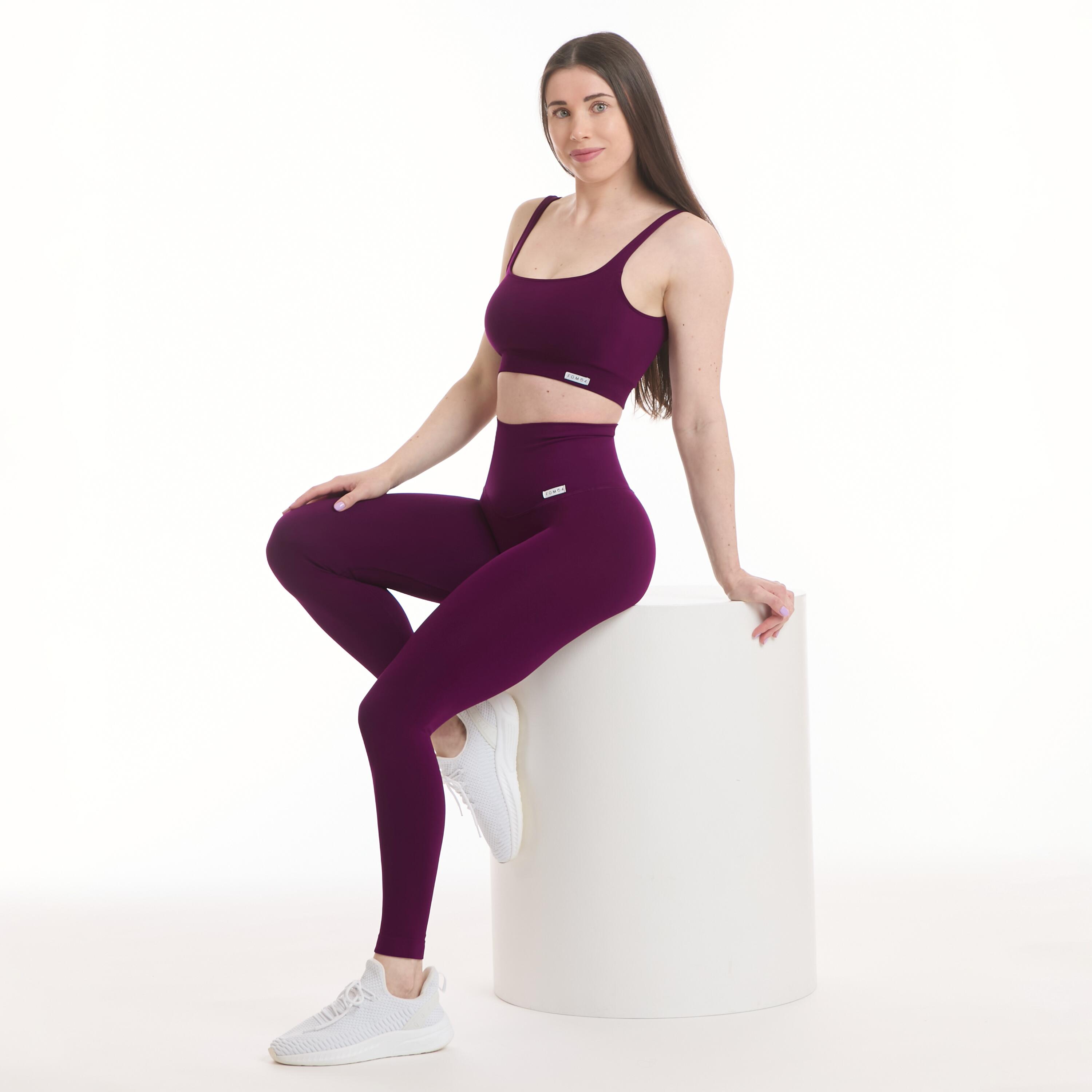 FGM04 LEGGINGS ALL UP DARK PURP 5/7