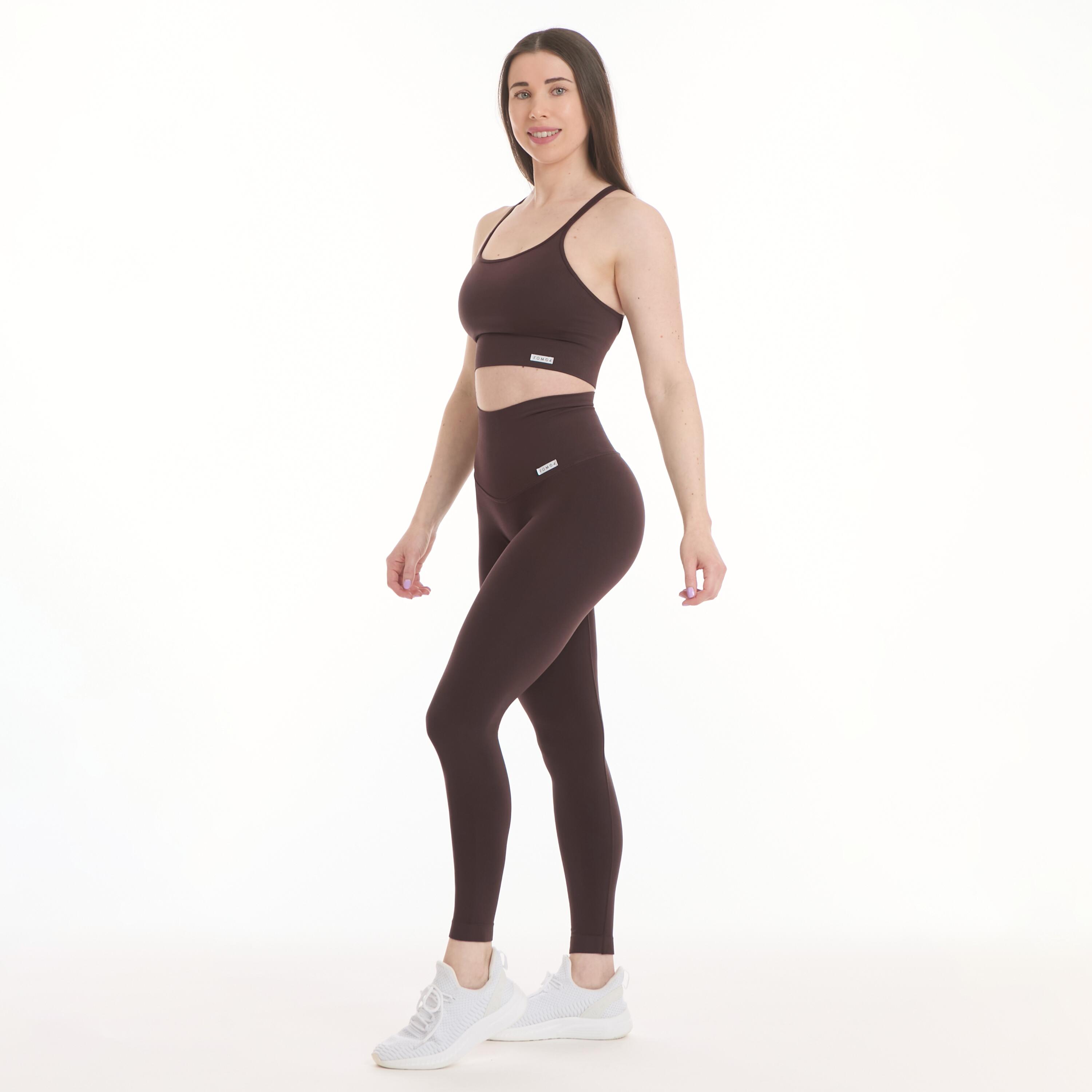 FGM04 LEGGINGS ALL UP BIT CHOCO 5/6