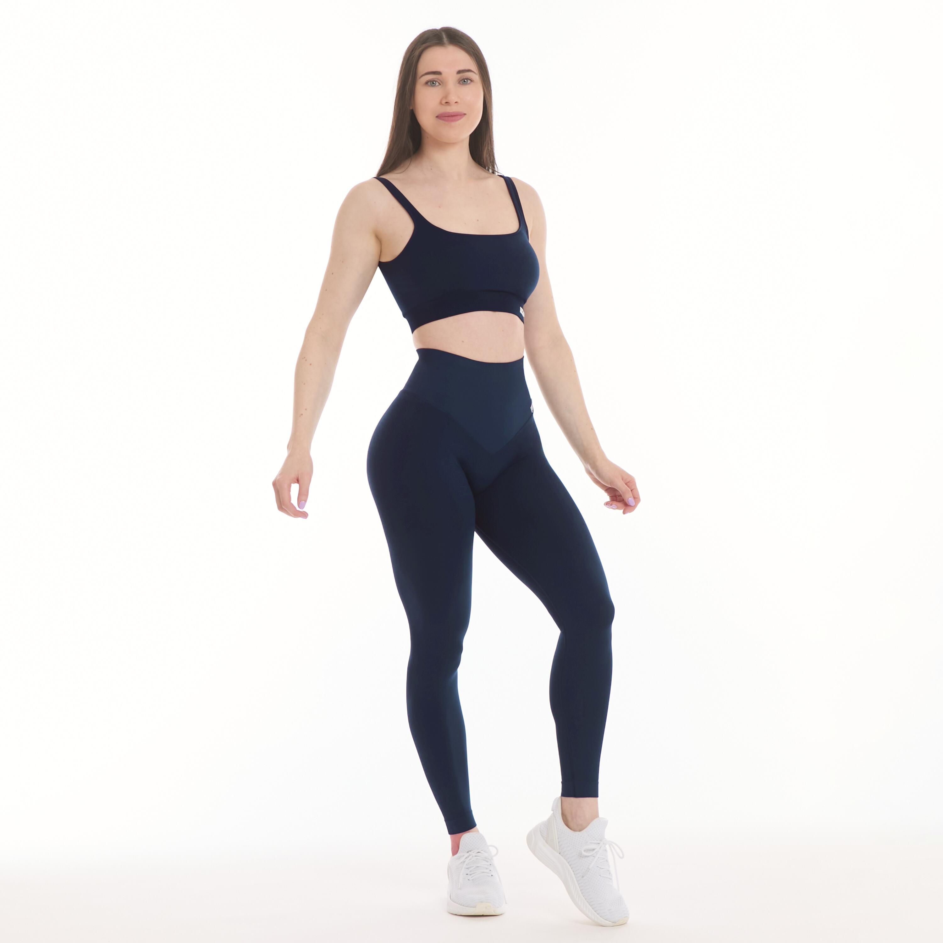 FGM04 LEGGINGS GYM FASHION DARK BLU 3/6