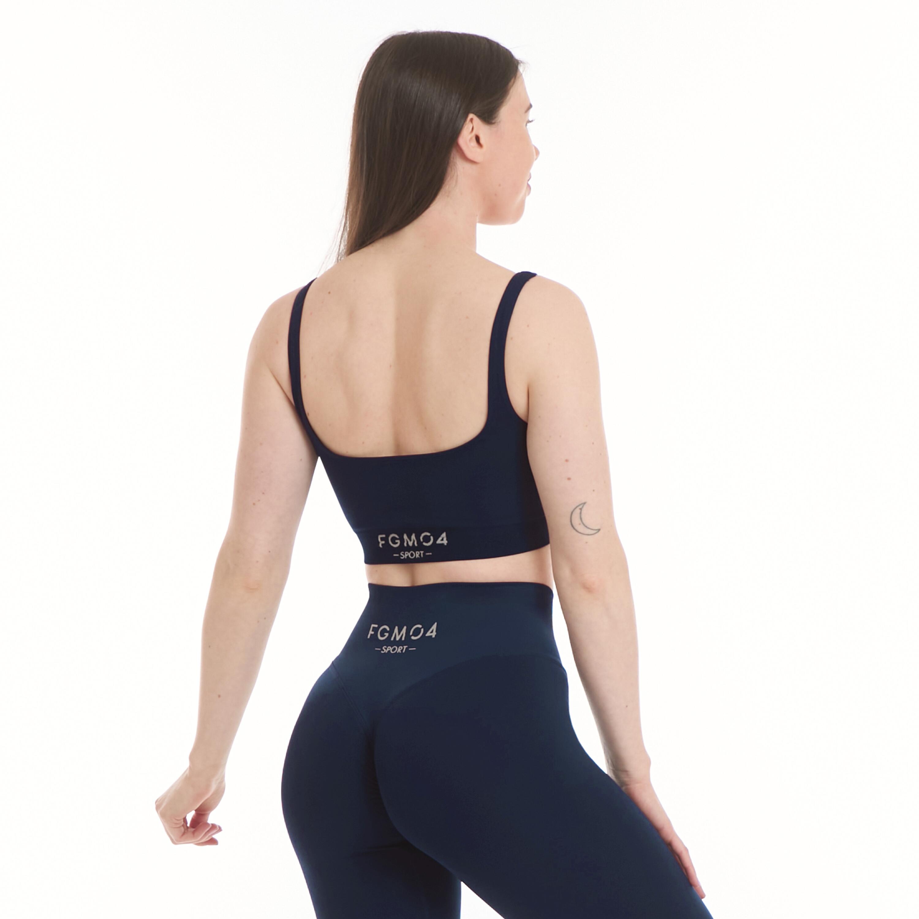 FGM04 TOP GYM FASHION DARK BLUE 5/7