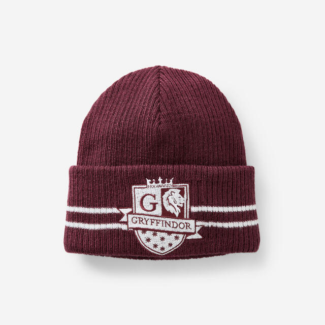 Gorro de malha para criança, Harry Potter bordeaux