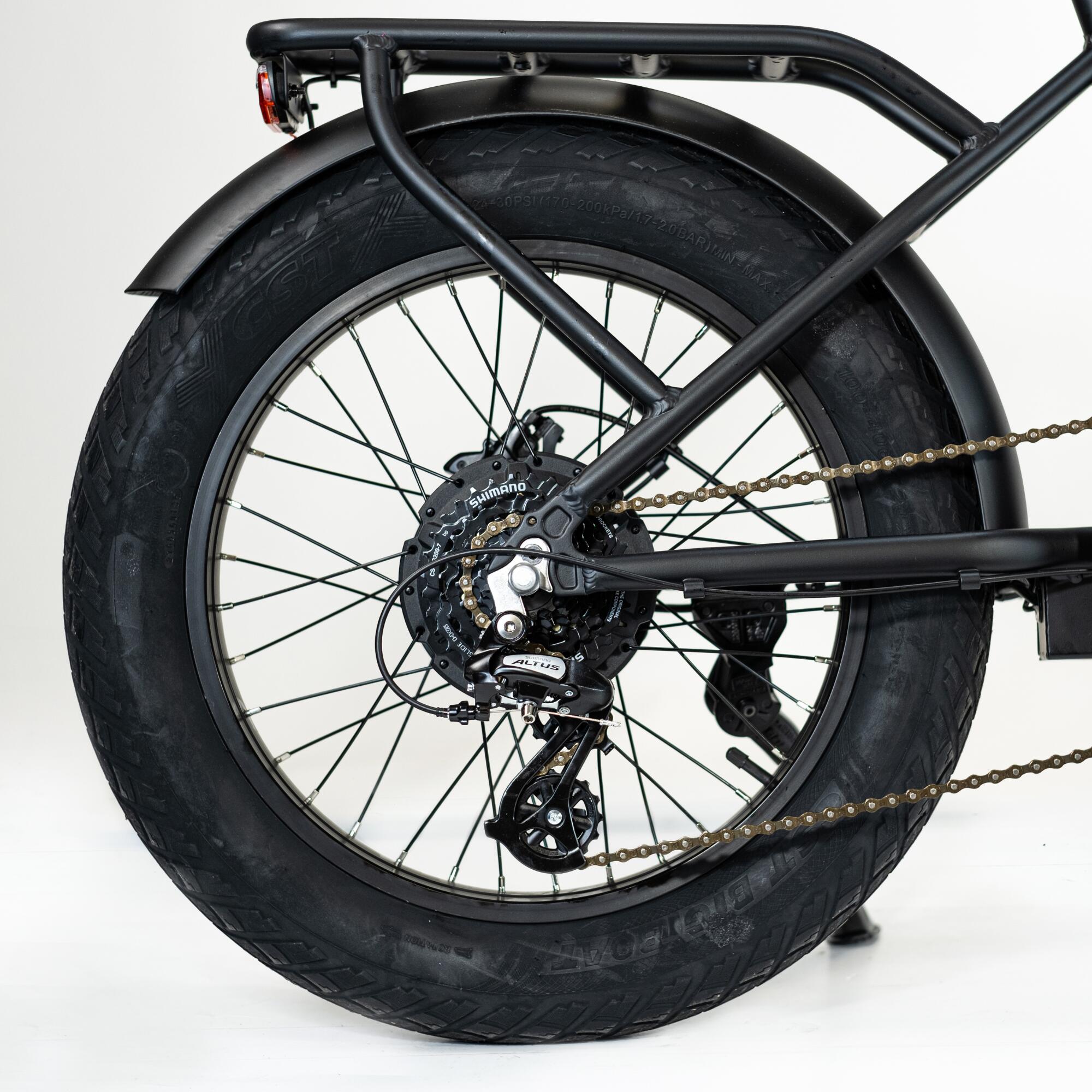 Fatbike – Stilus Cruiser Dark Grey 2026 3/8
