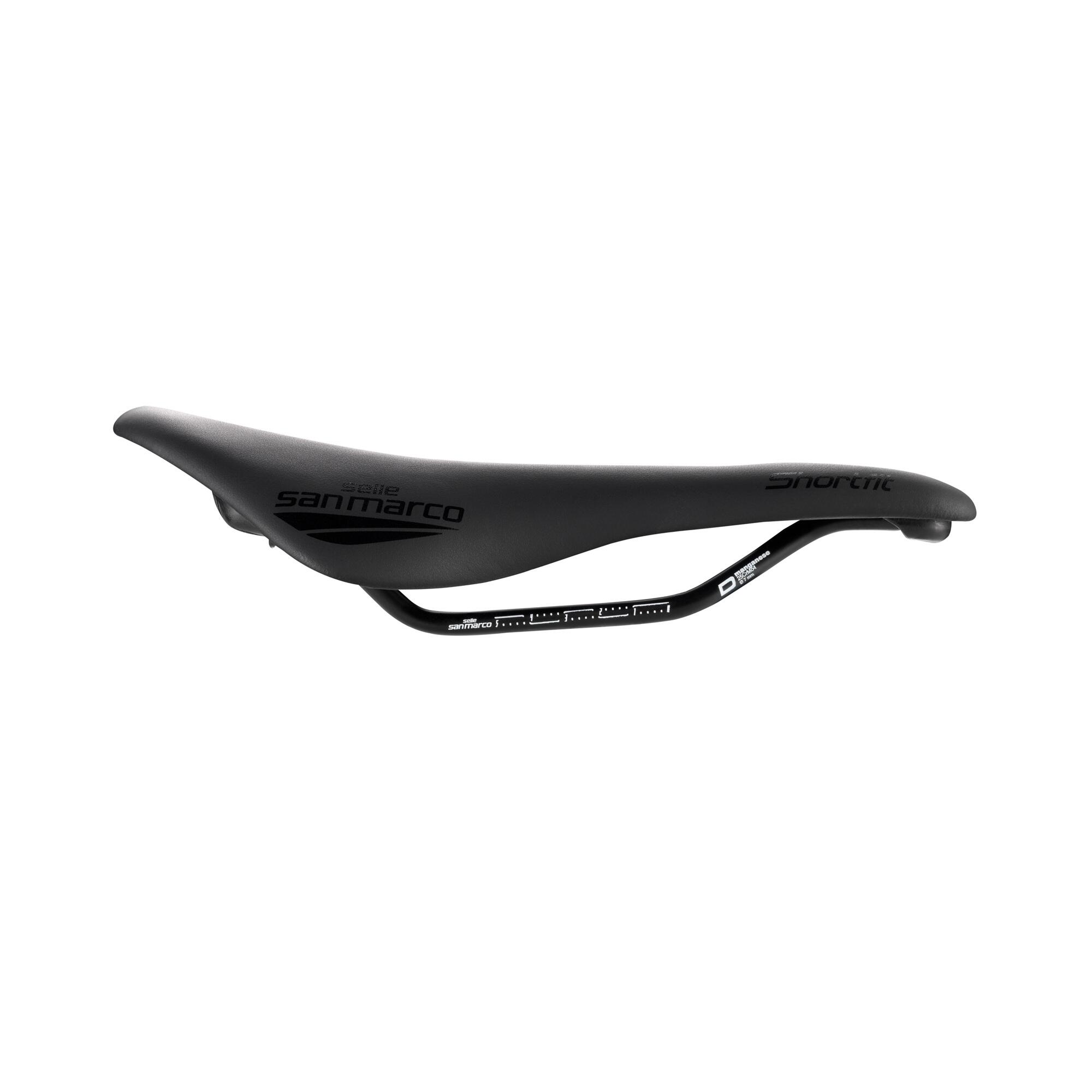 Sella ciclismo Selle San Marco Shortfit 130 Dynamic S3 Narrow colore nero 4/6