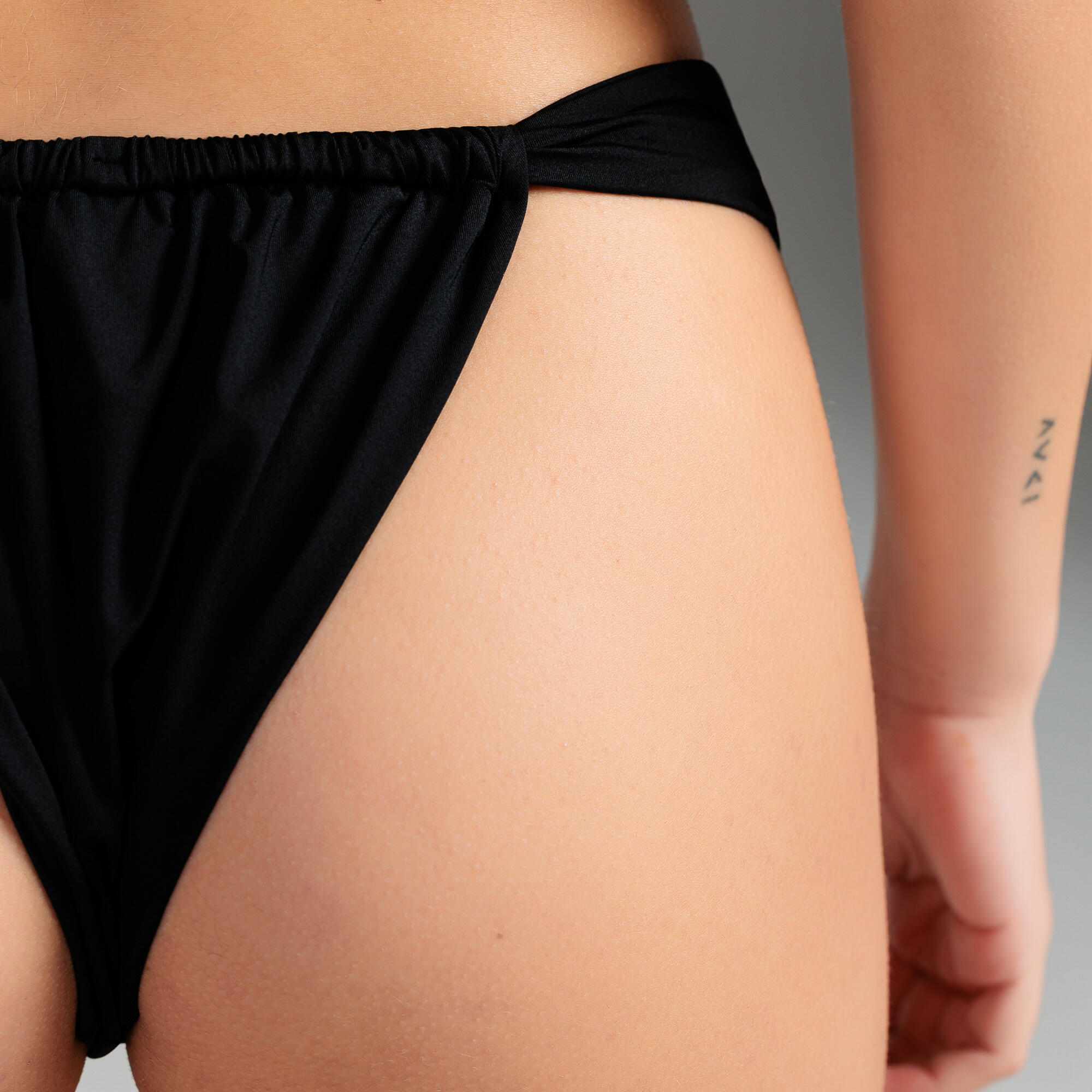 Bikini slip regolabile Argentina nero 2/4