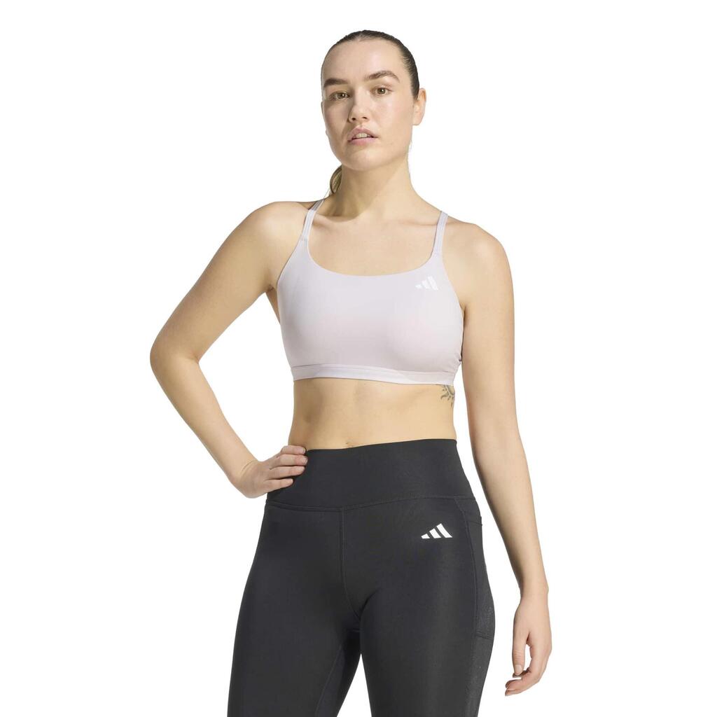 Brassière de Sport Optime Essentials pour Femme - Lilas