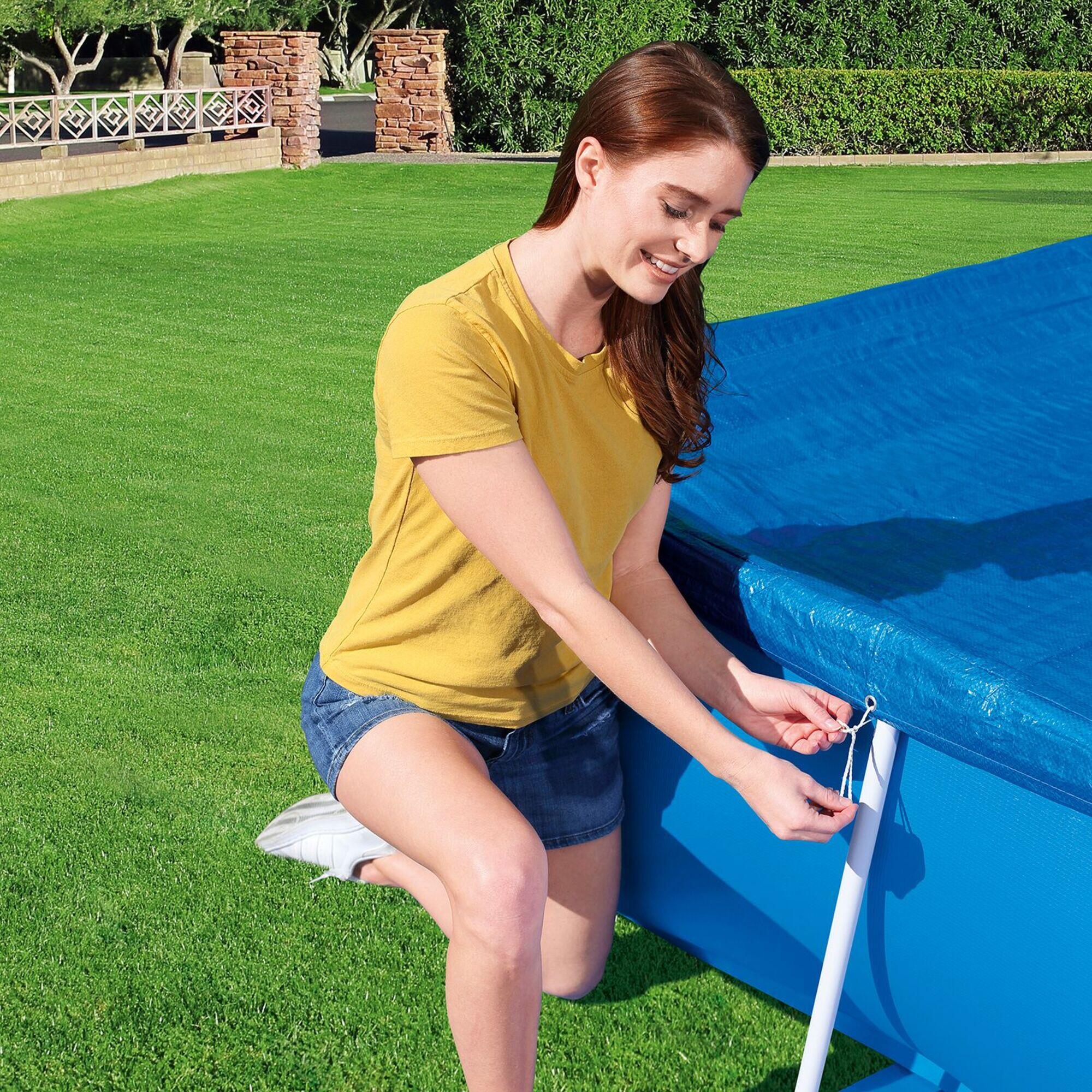 Cobertura Piscina Retangular 410 CM x 226 CM 5/6