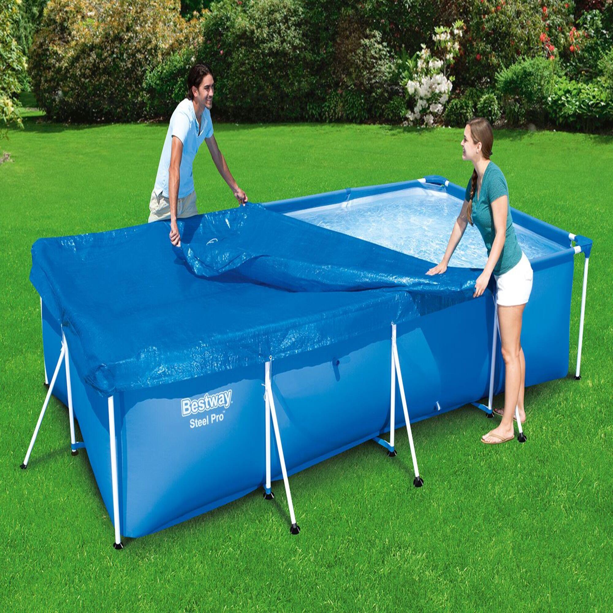 Cobertura Piscina Retangular 410 CM x 226 CM 6/6