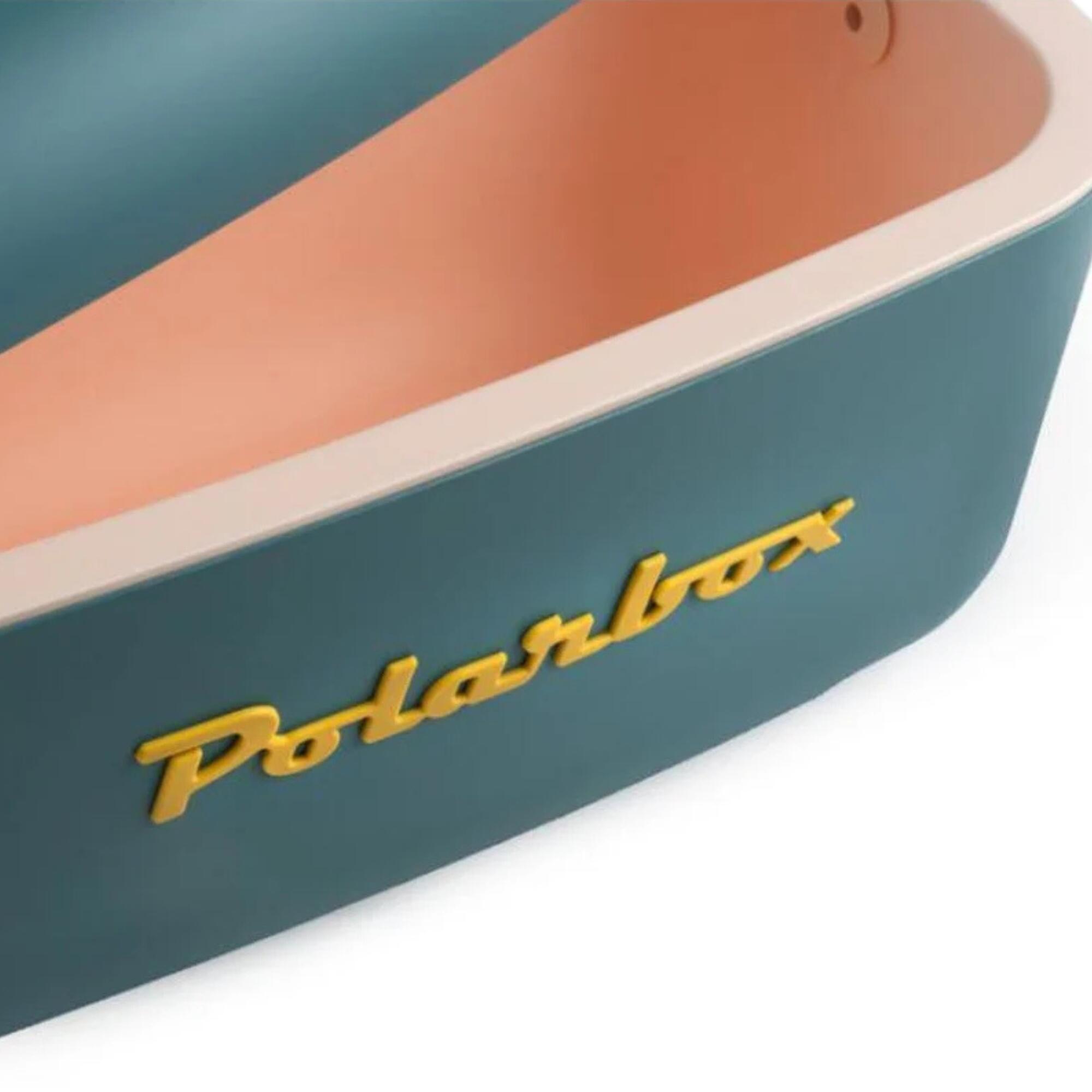 Nevera 20 Litros Polarbox verde mostaza 2/3
