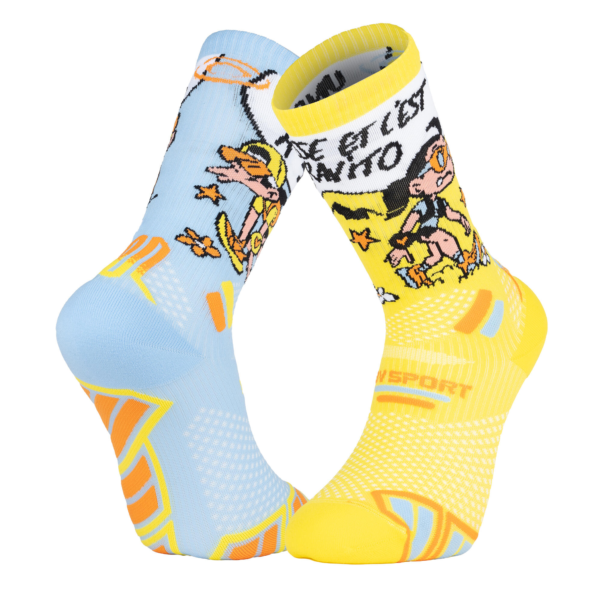 Chaussettes de running et trail BV Sport des Bosses et des bulles RAVITO