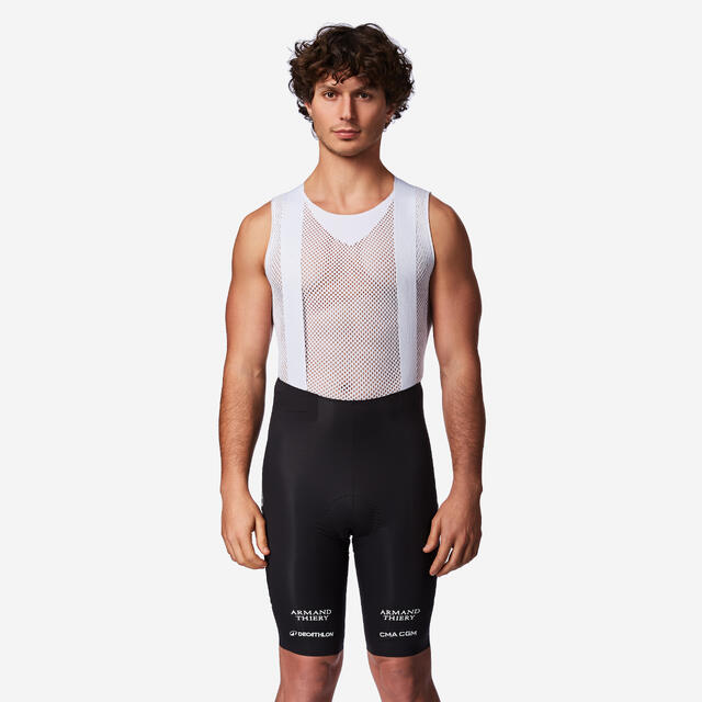Culotte Ciclismo Carretera RCR-R 5 Decathlon CMA CGM Hombre Corto Réplica