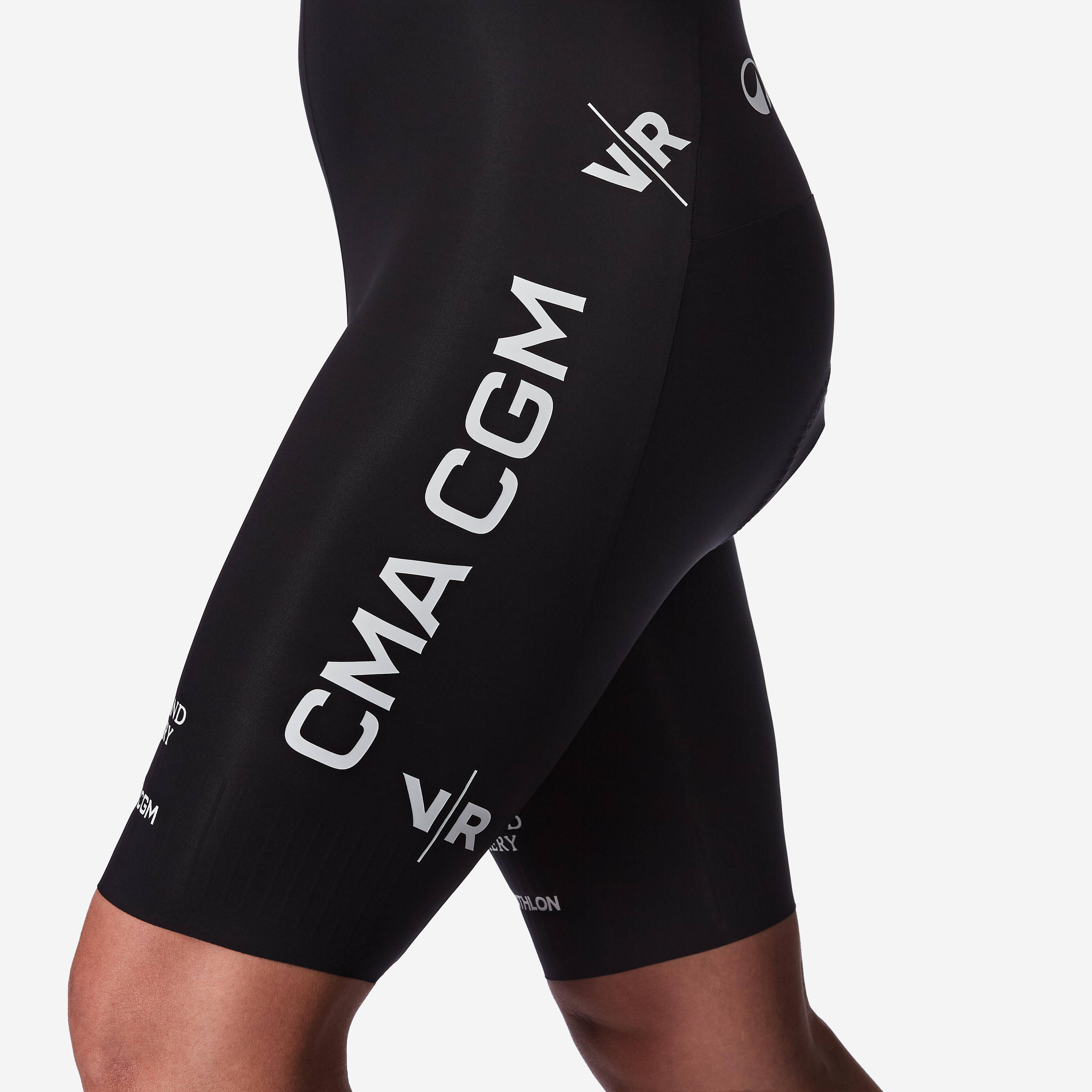 Men's road cycling shorts, RCR-R 5 DECATHLON CMA CGM Replica -  5