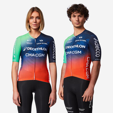 Rennrad Trikot kurzarm RCR-R Decathlon CMA CGM Replica