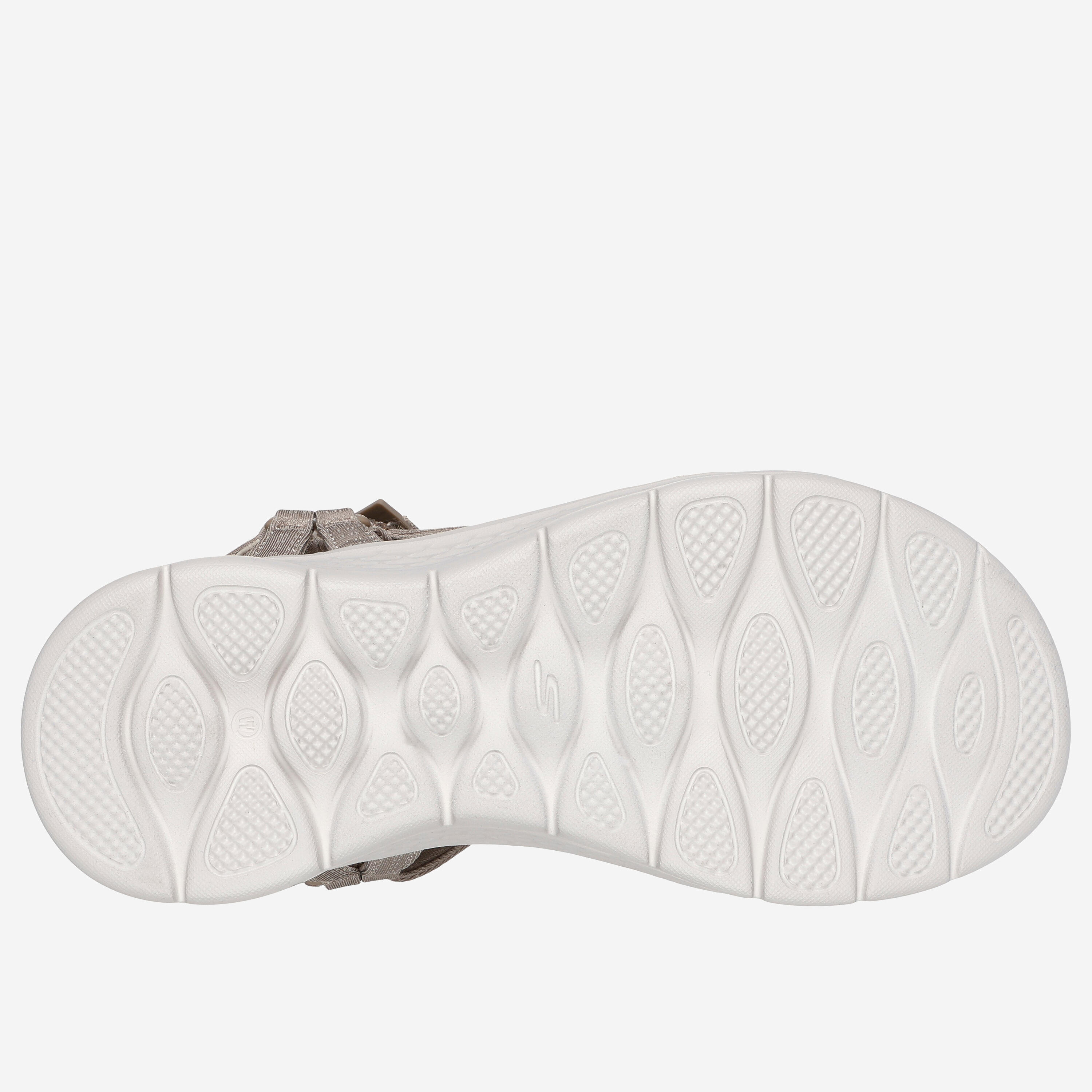 Sandalias de mujer, Skechers Go Walk Flex, beige 3/5