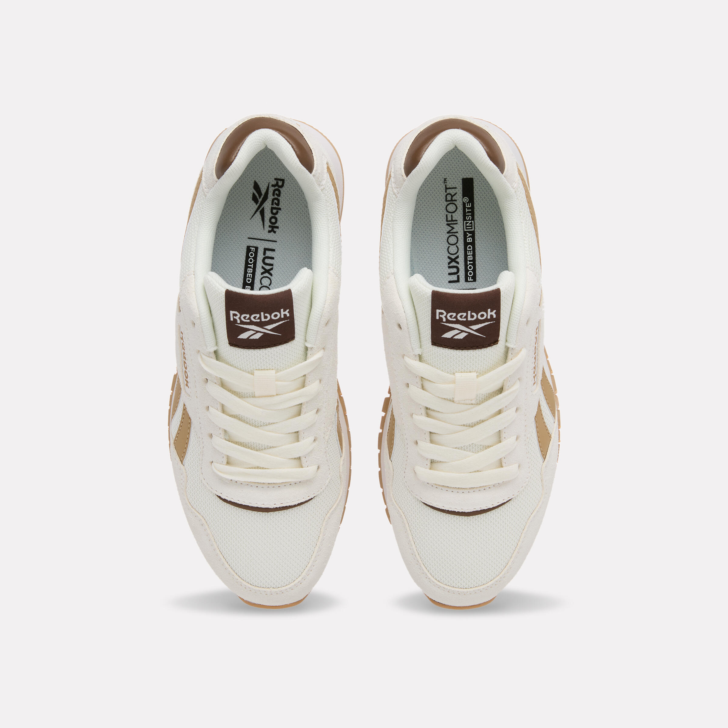 Baskets Reebok Glide femme, beige 6/6