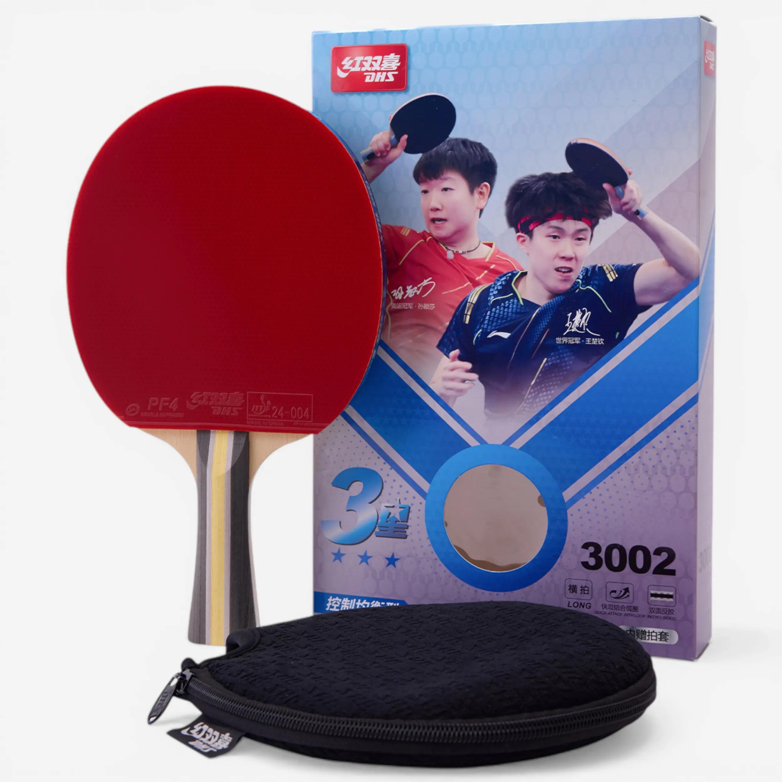 Pálka na stolní tenis H3002 Chuqin & Sun 3* s homologací ITTF 3/8