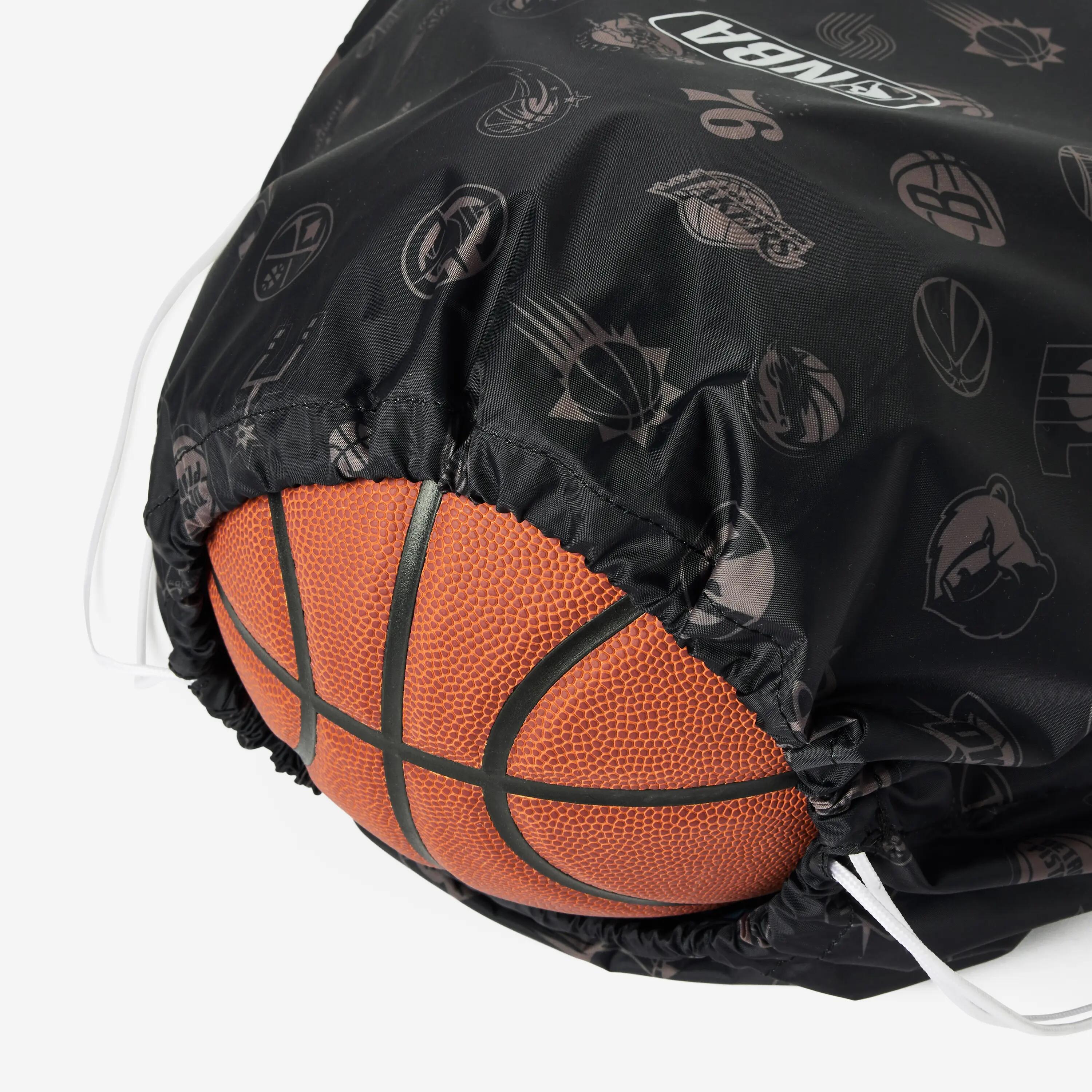Plecak do koszykówki NBA 12 L na sznurki 3/4