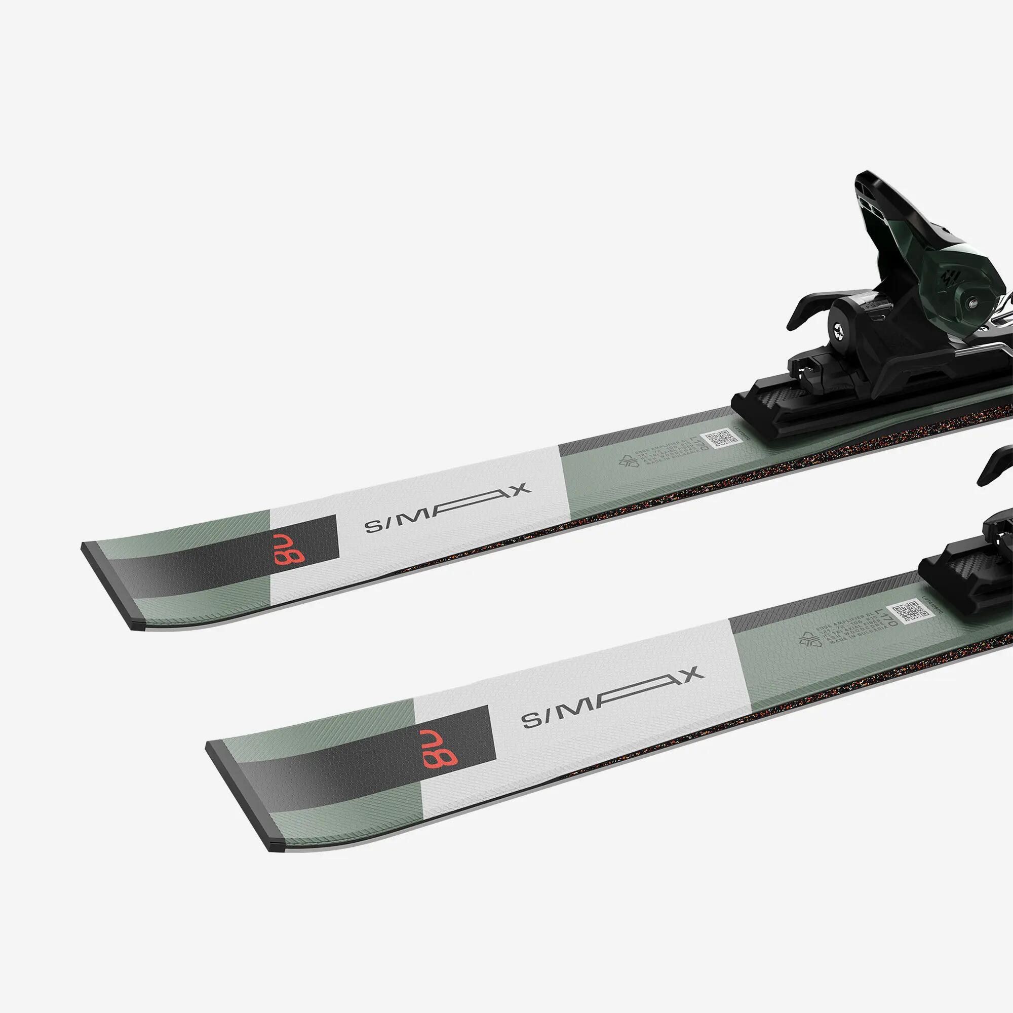 SET SKI DE PISTA SALOMON S/MAX N.º 8 XT + FIJACIÓN M11 5/5