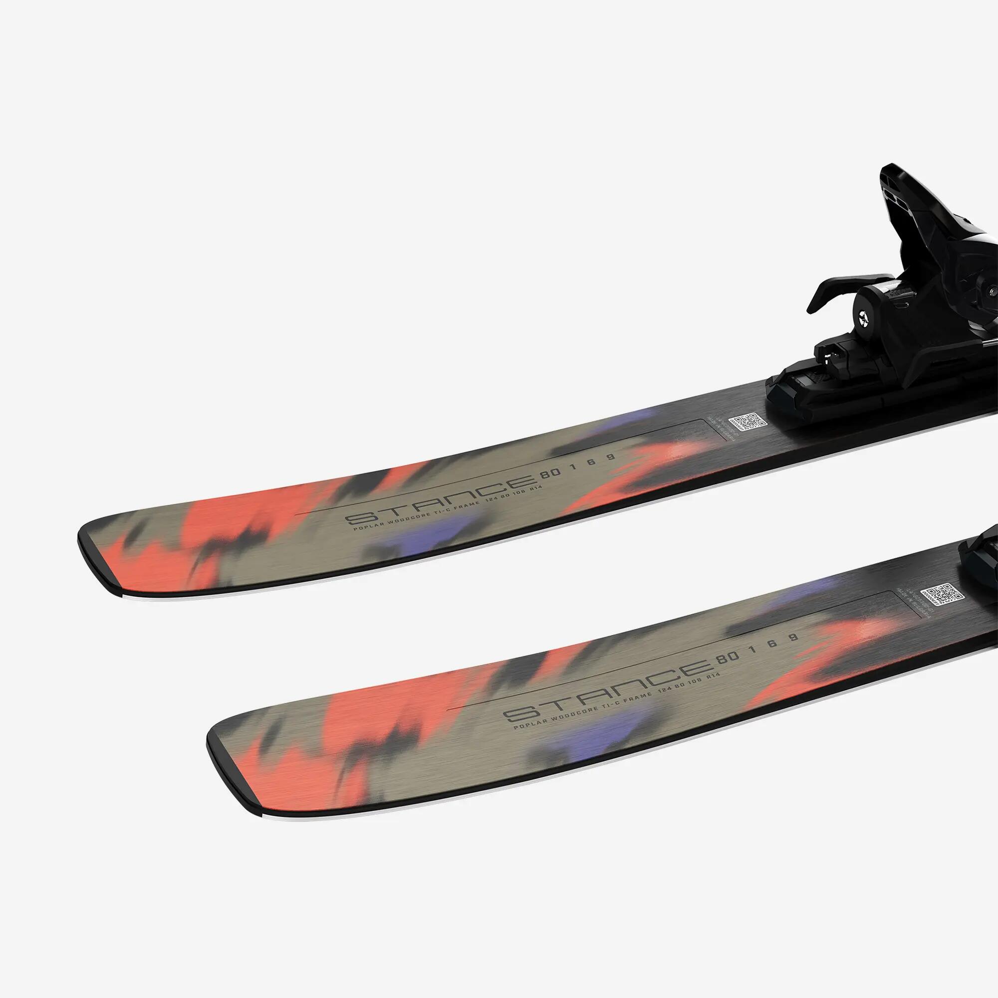 SET SKI ALL MOUNTAIN E STANCE 80 N.º 8 XT + FIJACIÓN M11 4/6