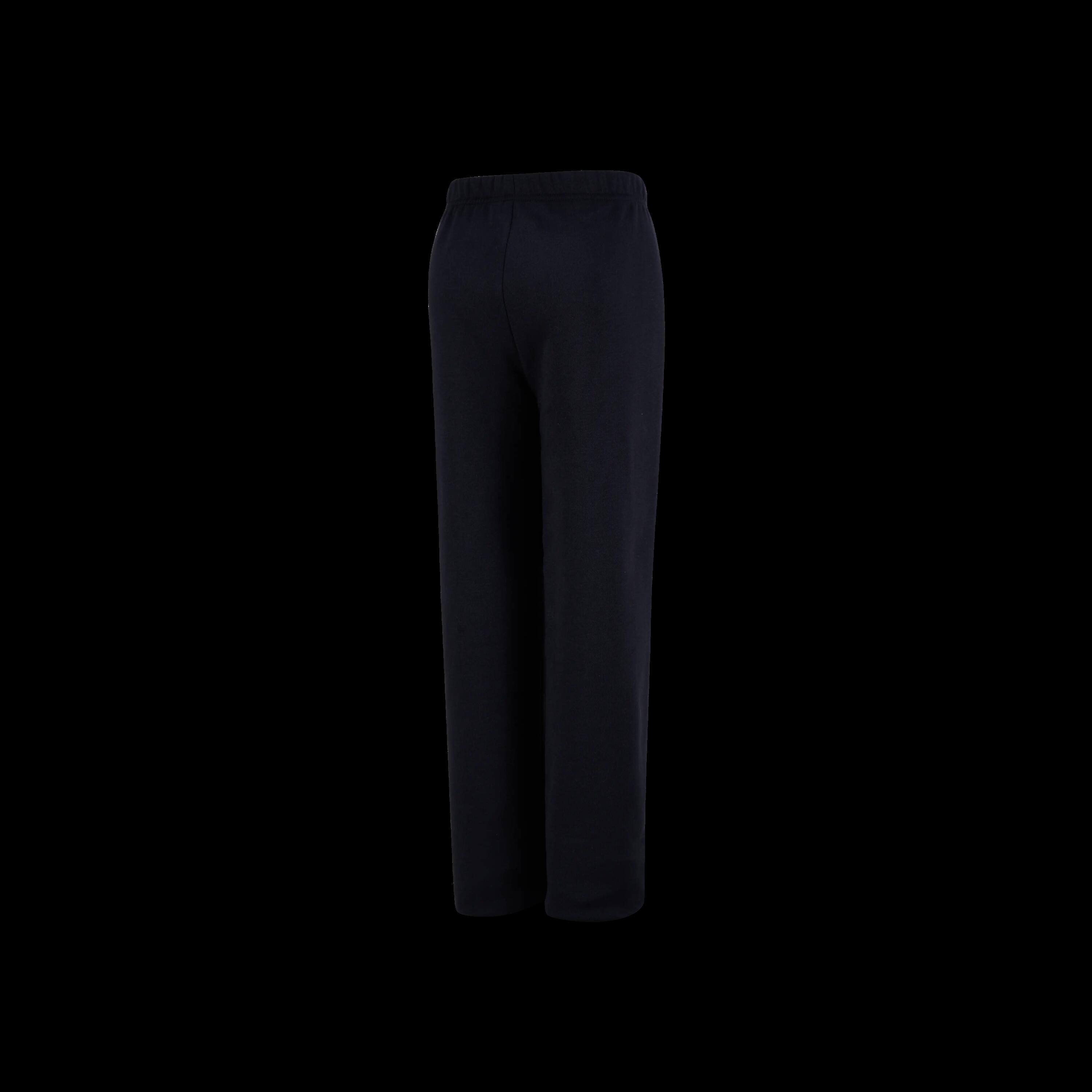 Pantalon de trening călduros din fleece, negru, copii 8/20