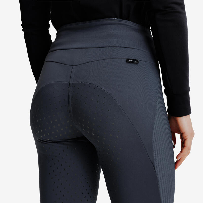Kadın Binici Pantolonu - Gri - 500