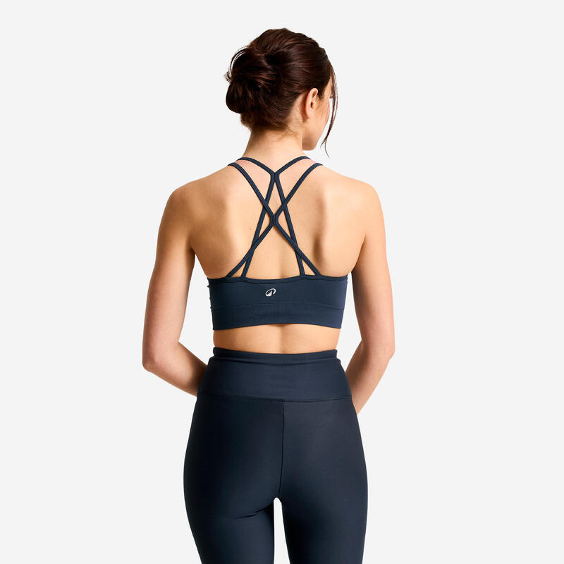 Bustieră yoga dyn Albastru închis