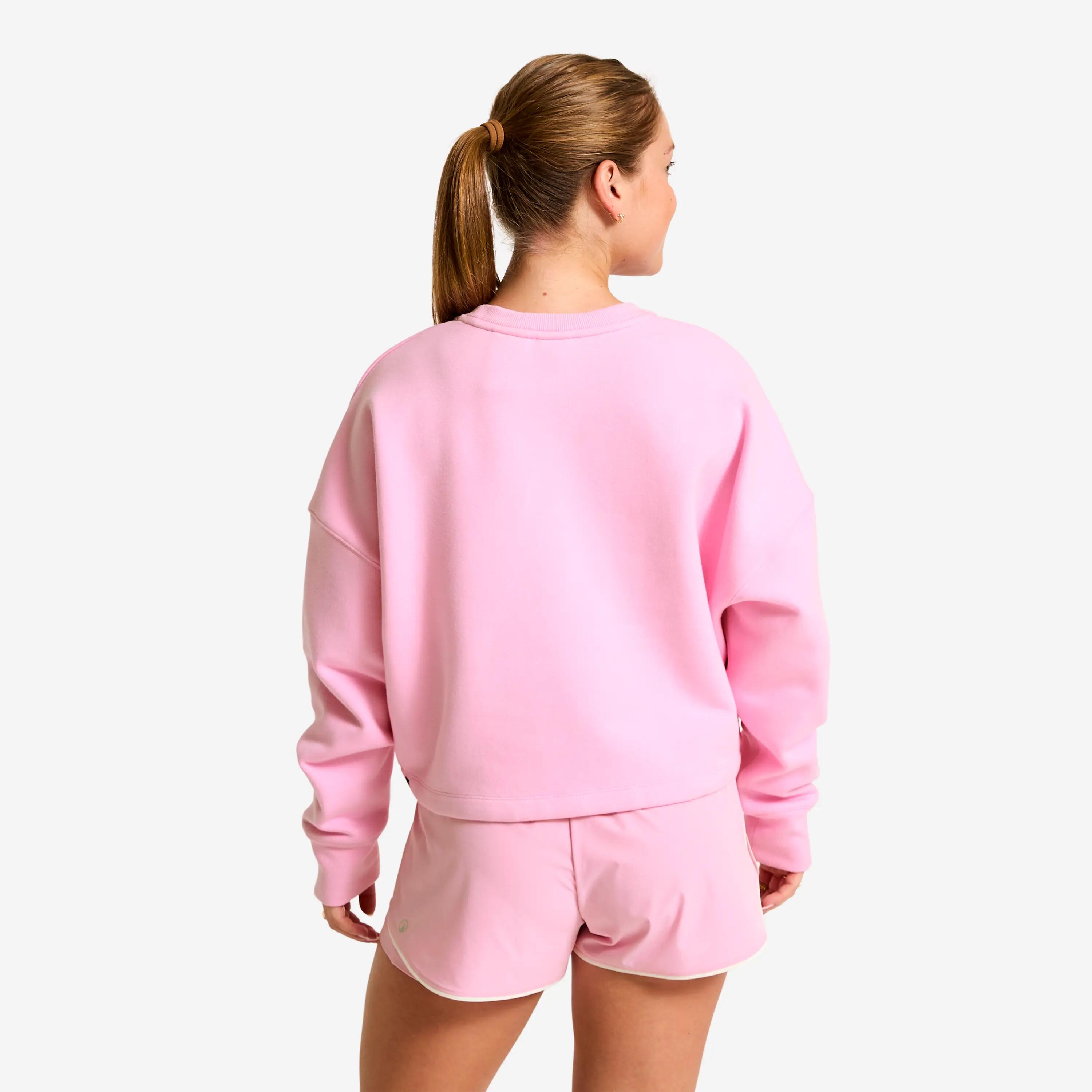 Dámská fitness mikina crop 3/8