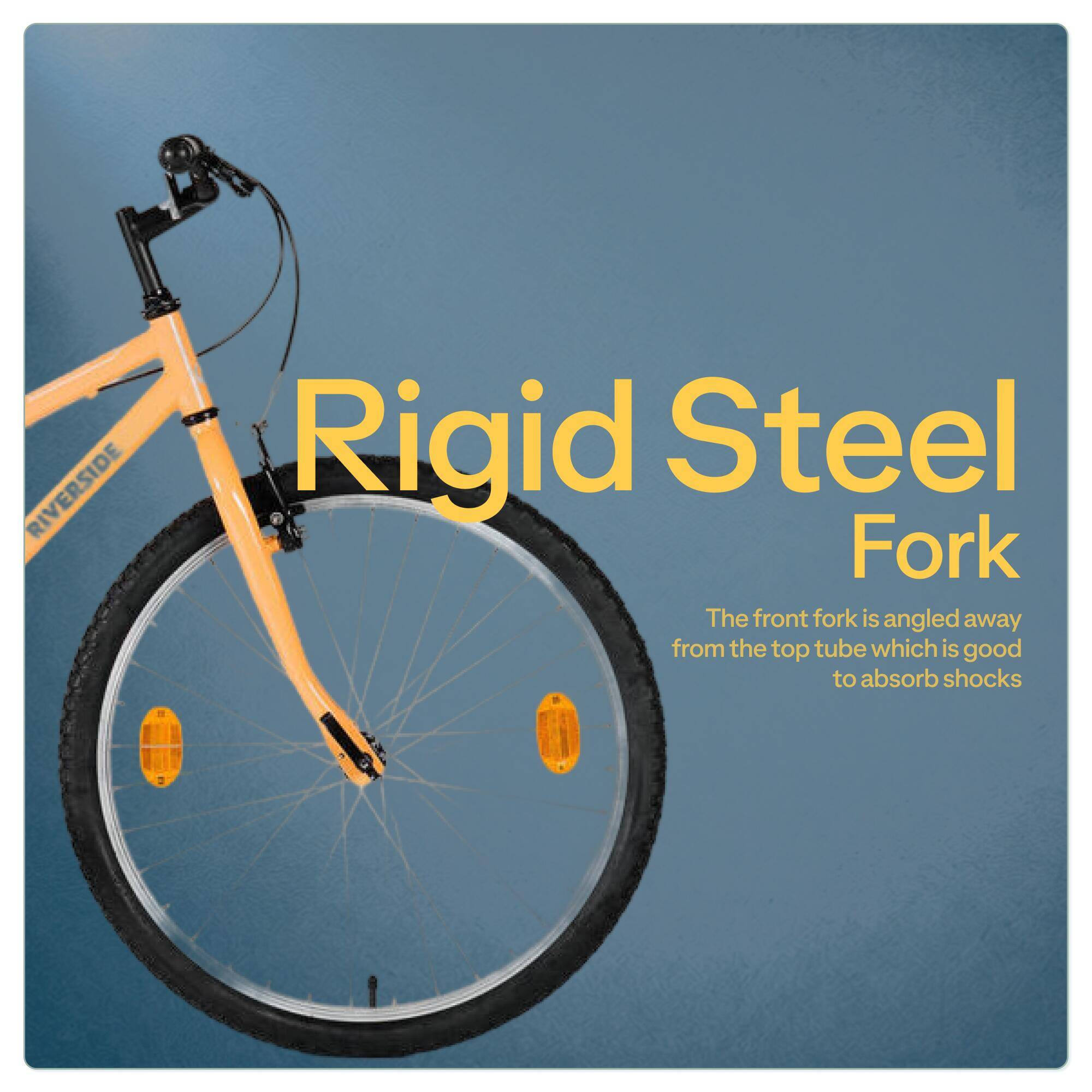 Riverside 24" Single-Speed Cycle for Kids 8-12 Year Old - Orange -  5