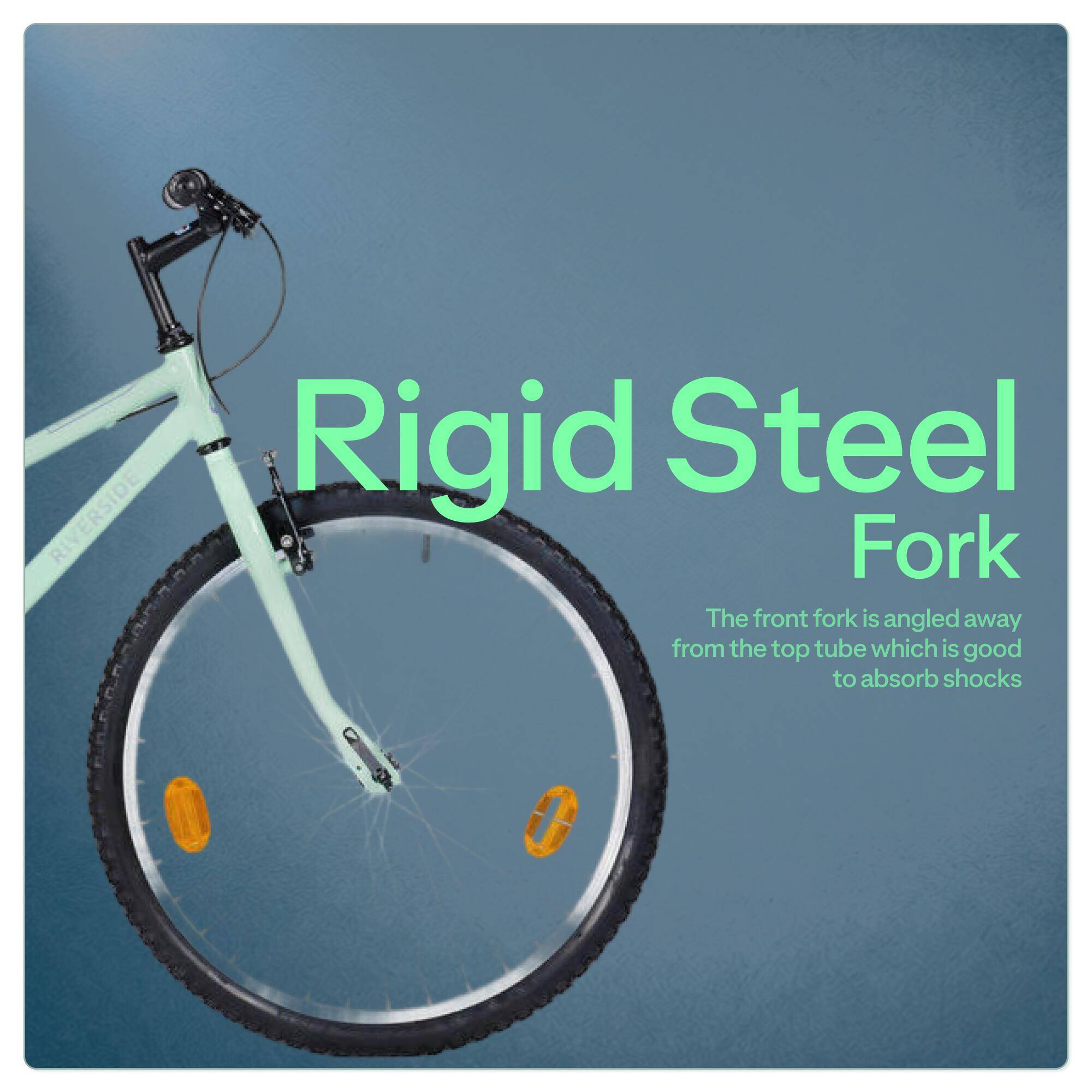 Riverside 24" Single-Speed Cycle for Kids 8-12 Year Old - Mint Green -  5