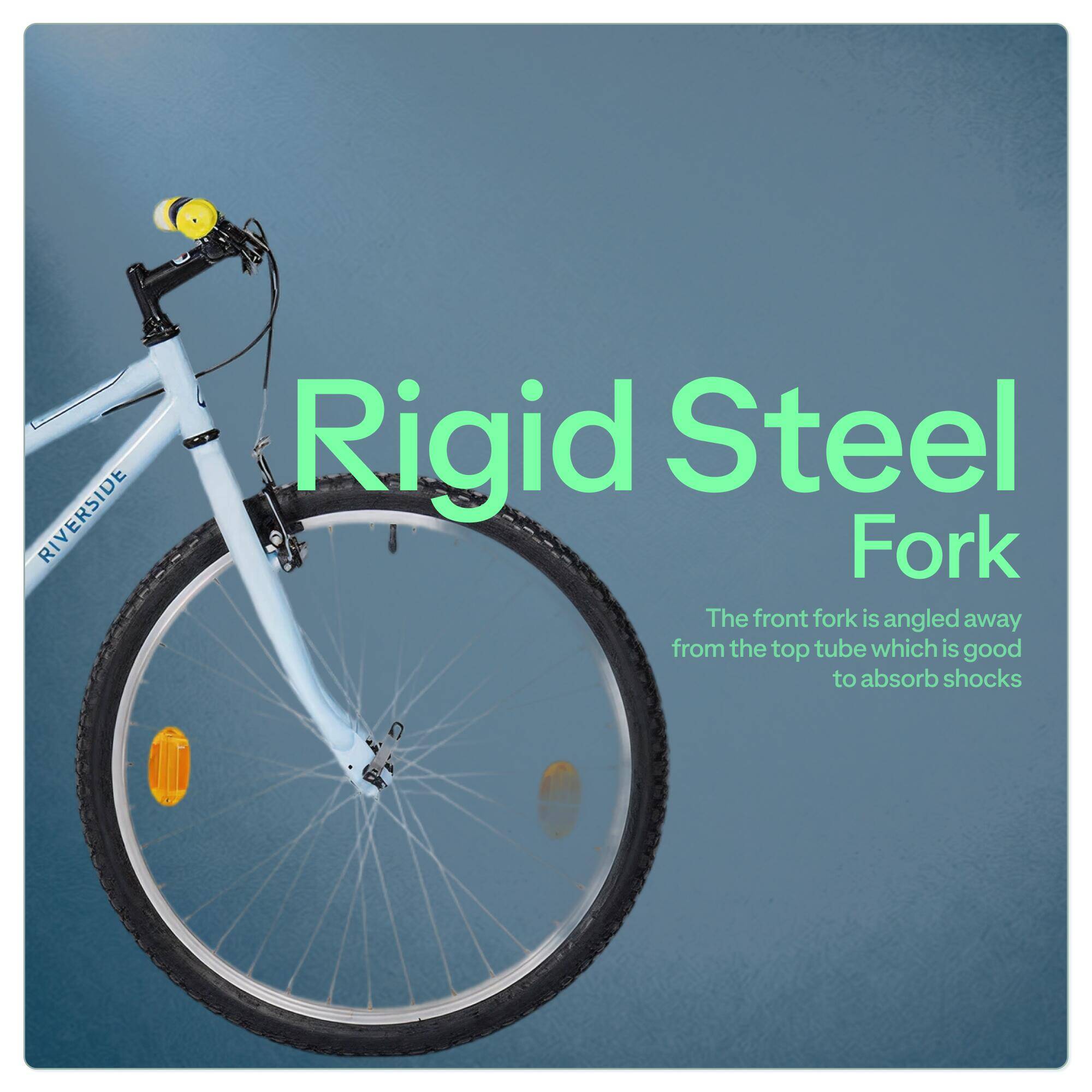 Riverside 24" Single-Speed Cycle for Kids 8-12 Year Old - Light Blue -  5