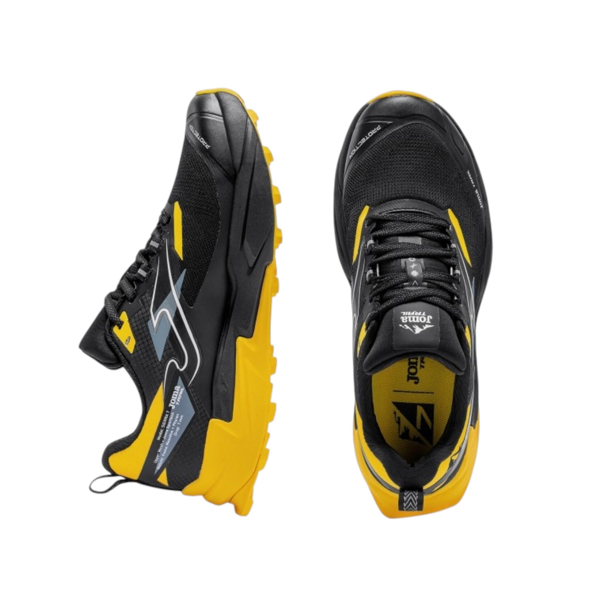 Zapatillas Trail running Hombre Joma sierra 2601 negro 2/5